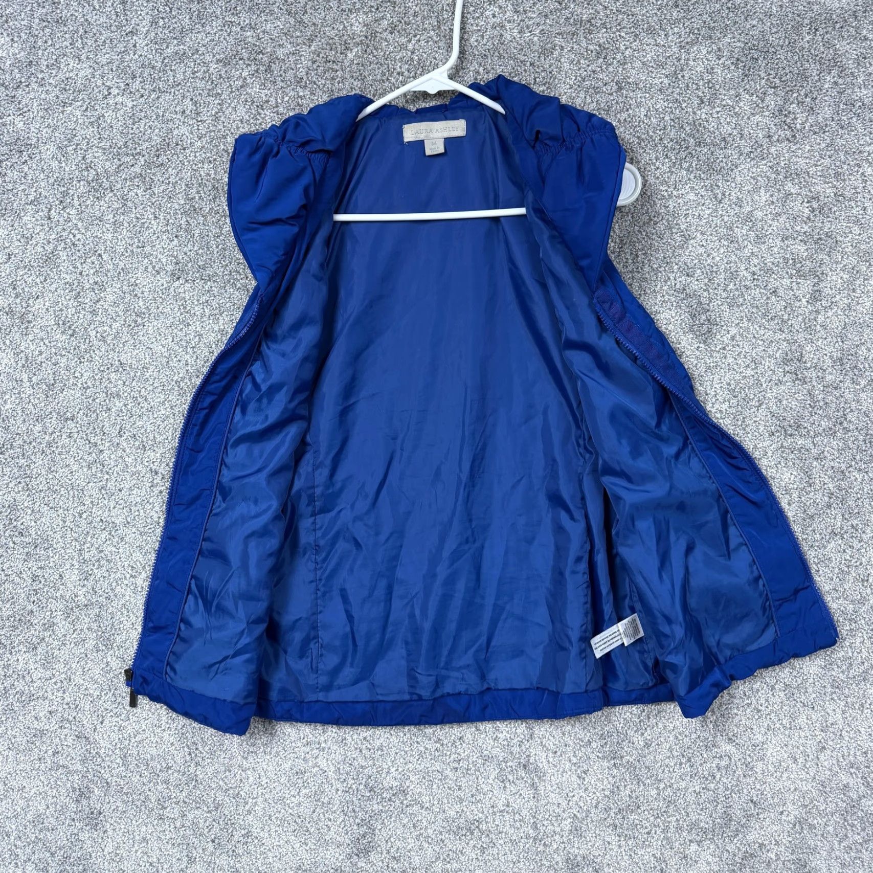 Laura Ashley Laura Ashley Vest Womens Medium Blue Quilted Full Zip Stretch Gorpcore Outdoor Size M / US 6-8 / IT 42-44 - 6 Thumbnail