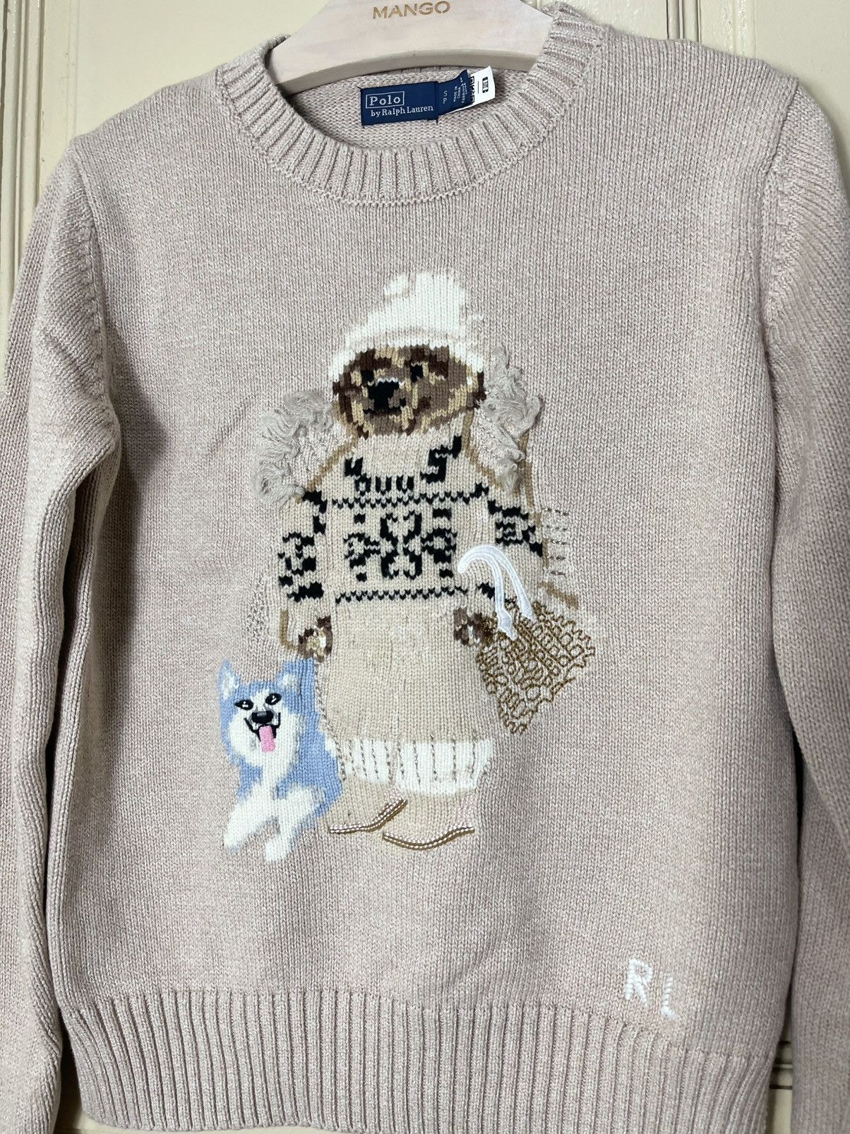 Polo Ralph Lauren Polo Bear Cotton-Blend Jumper Size S / US 4 / IT 40 - 2 Thumbnail