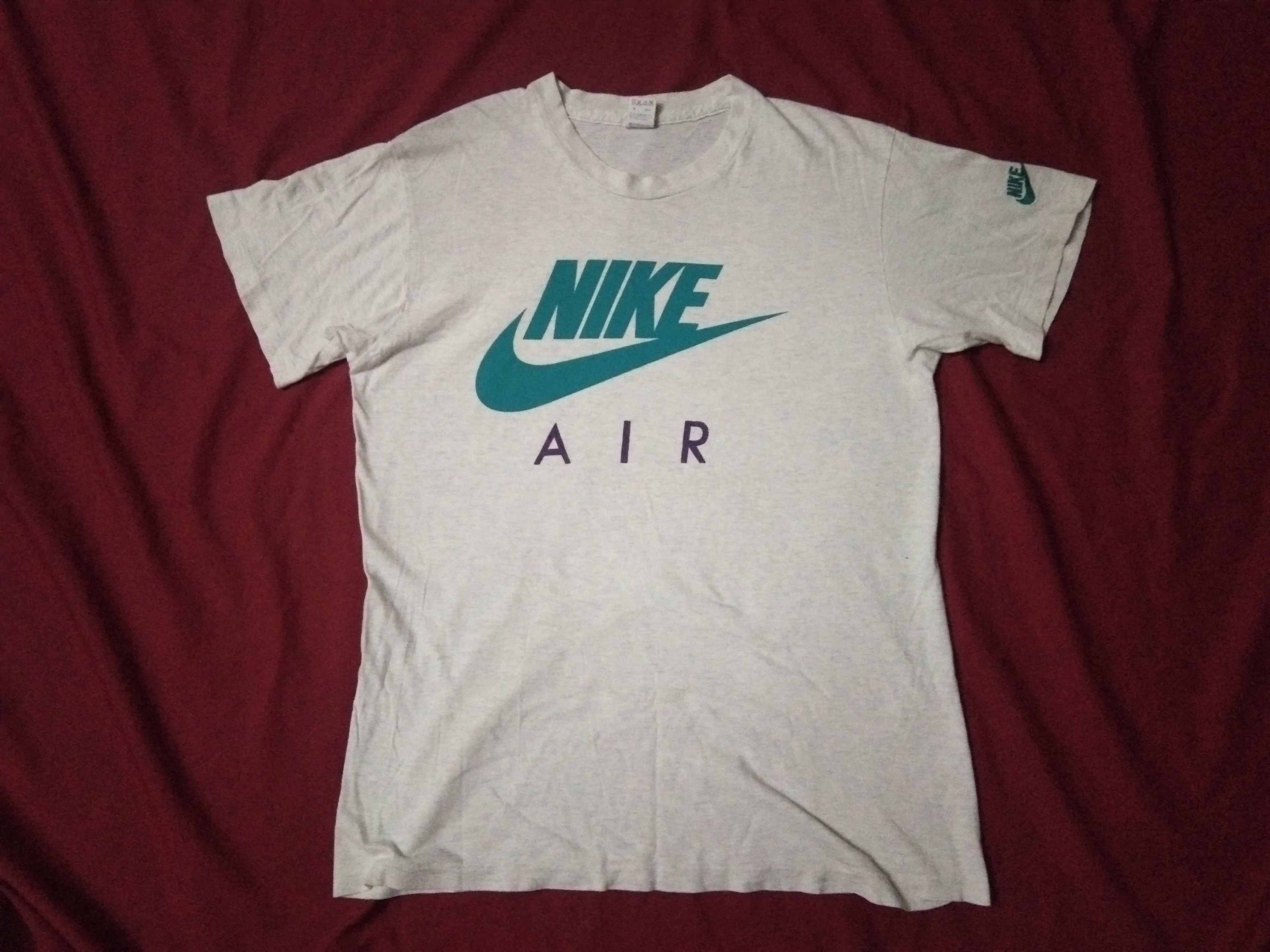 Nike VTG Nike Air Grey Tag tshirt Size US M / EU 48-50 / 2 - 3 Thumbnail