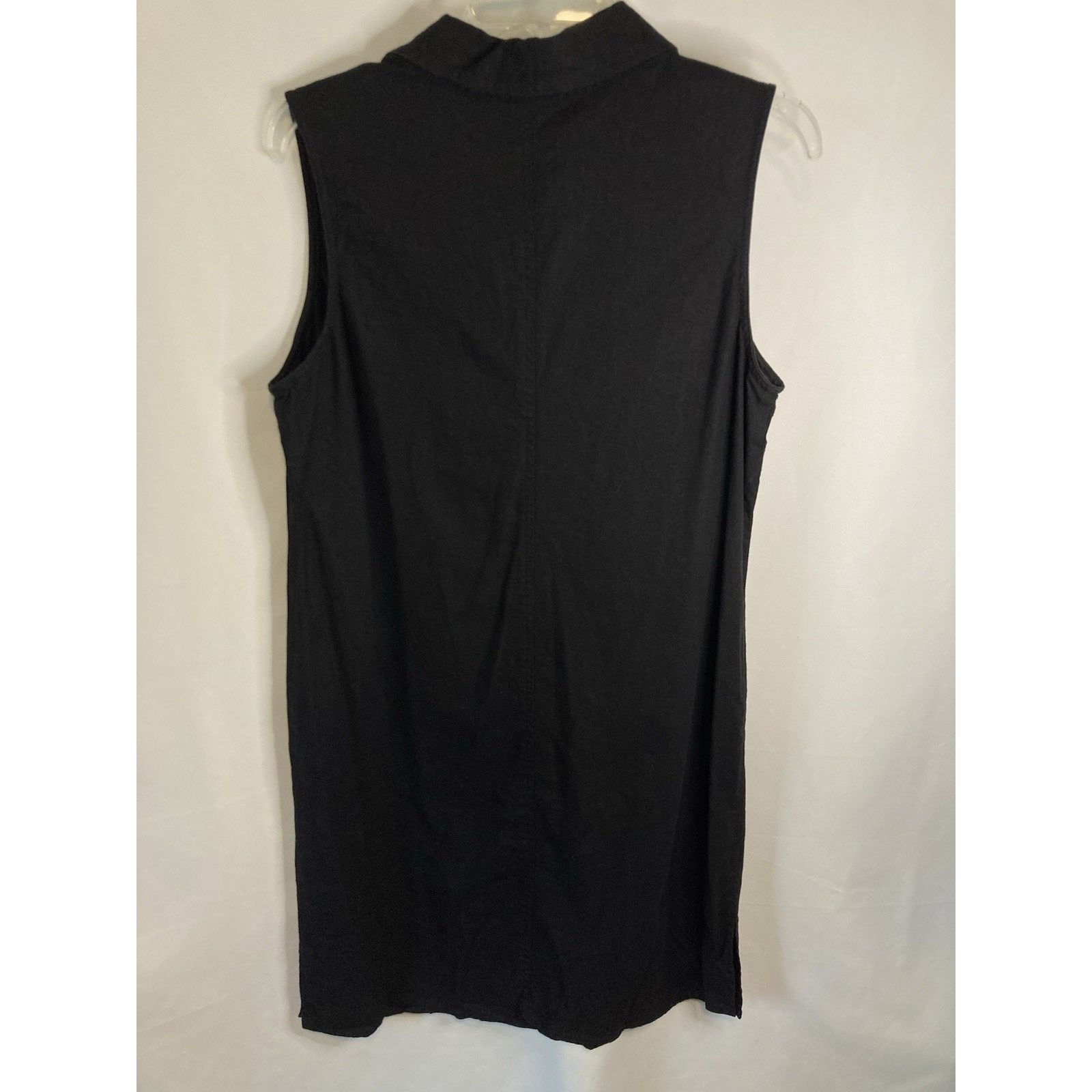 Other Vintage Linen Tunic Black Embroidered Dress Size 12 Boho Size XL / US 12-14 / IT 48-50 - 5 Thumbnail