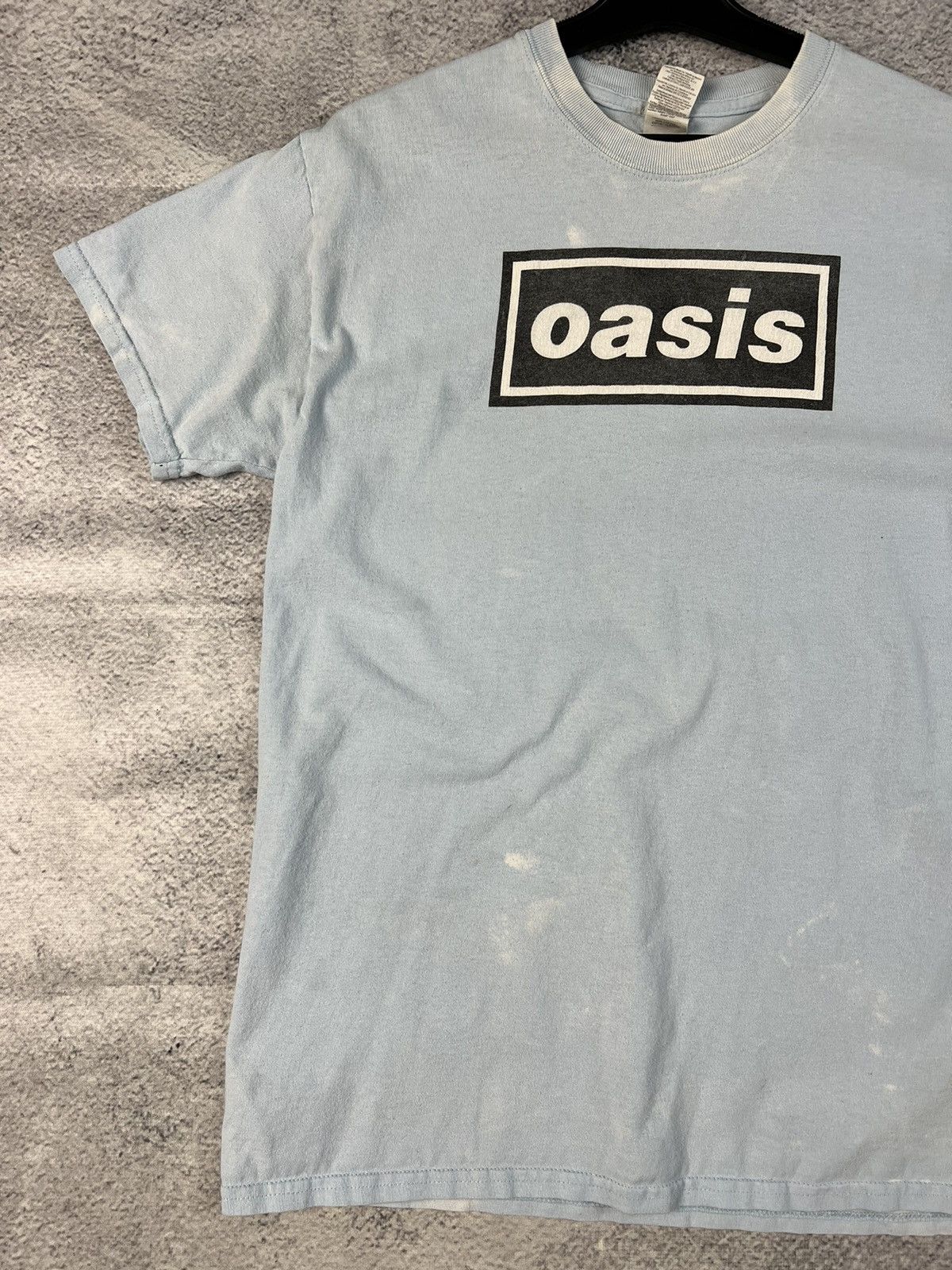 Band Tees Oasis big logo T-shirt Size US M / EU 48-50 / 2 - 4 Thumbnail