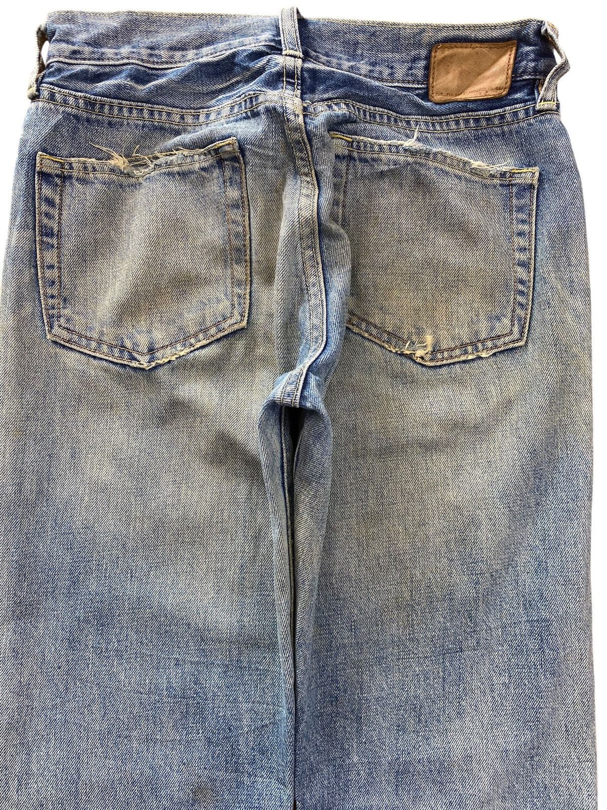 Gap Gap Faded Wash Distressed Style Boot Cut Jeans Size US 28 / EU 44 - 4 Thumbnail