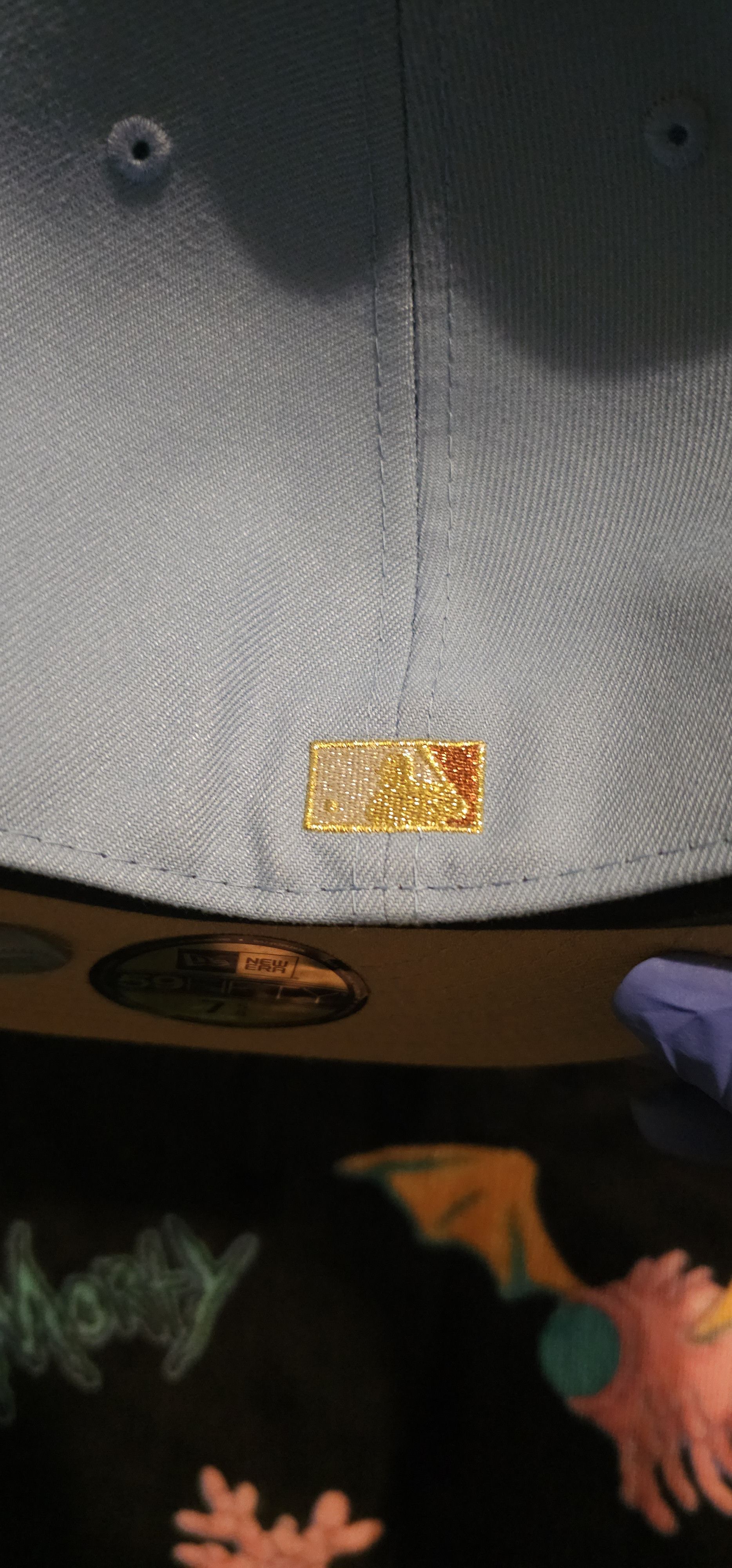 New Era STL.CARDINALS 2tone sz 7 5/8 Light Blue and black Visor Size ONE SIZE - 3 Thumbnail