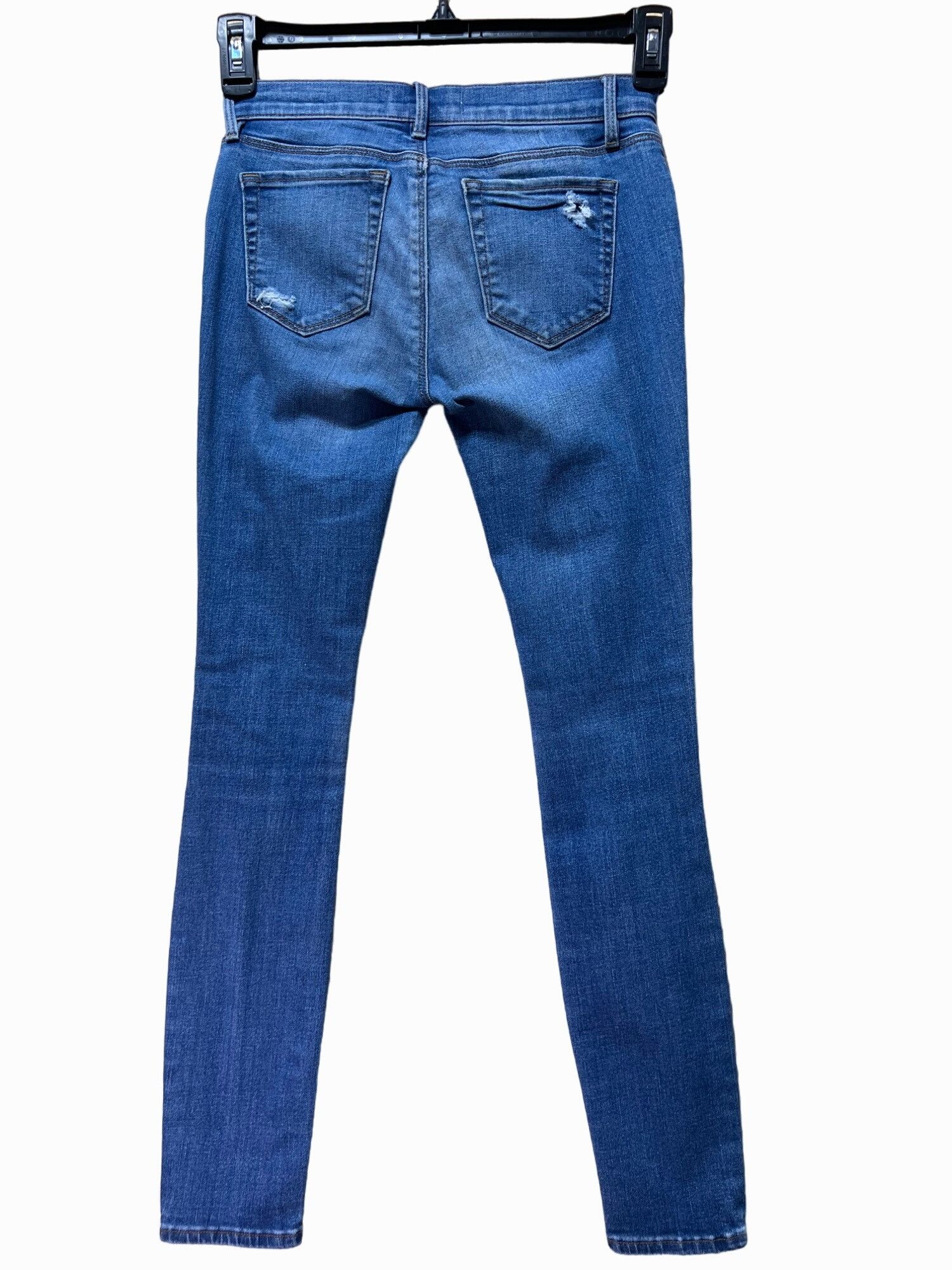 Pacsun Pacsun - Women's Stretch Skinny Jeans Distressed - Blue - 24 Size 42" / US 20 - 2 Thumbnail