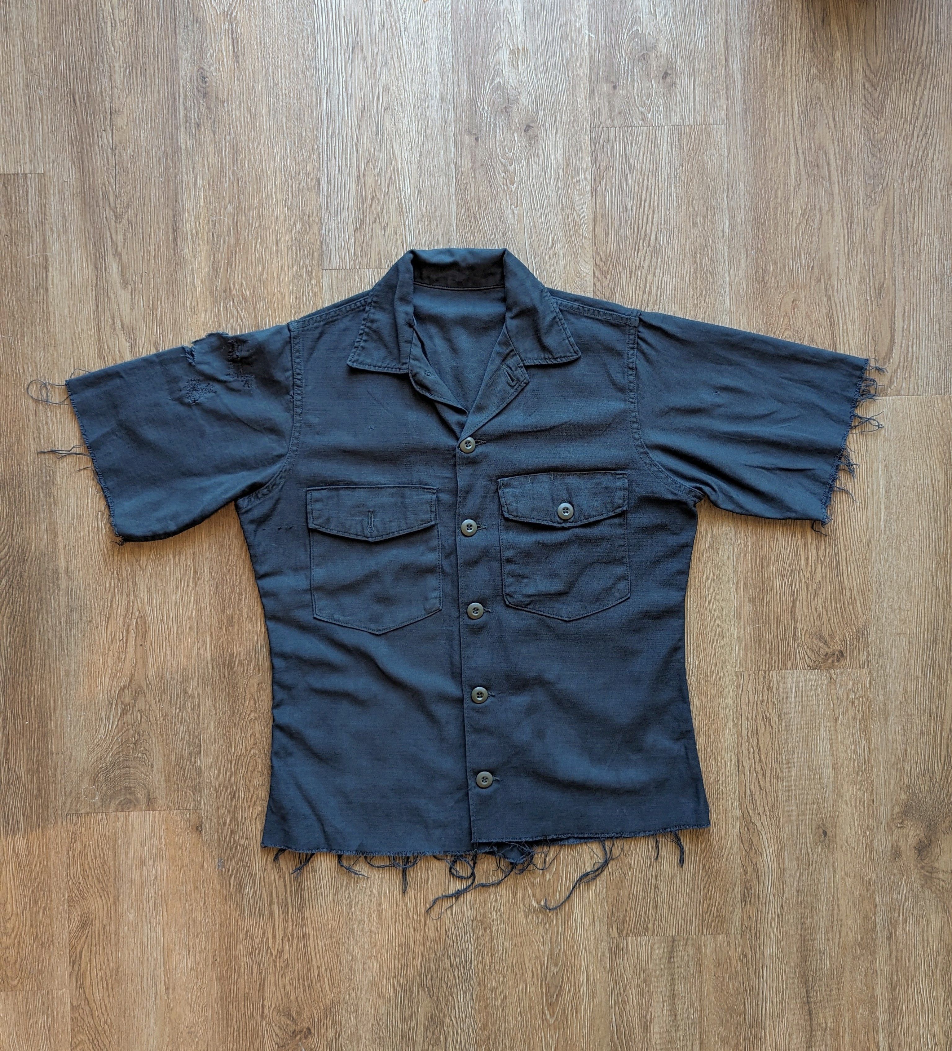 Other VINTAGE Navy Blue Overdyed OG 107 US Army Size US M / EU 48-50 / 2 - 1 Thumbnail
