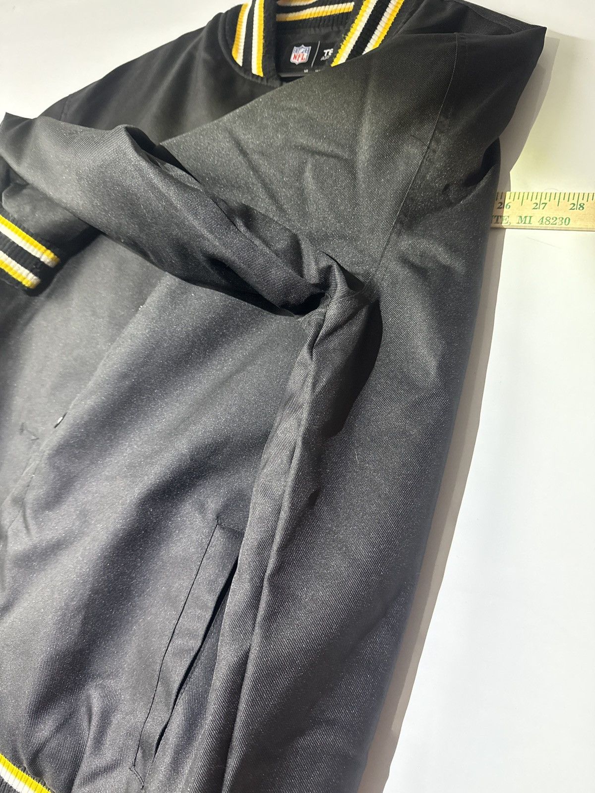 NFL Vintage 80s Pittsburgh Steelers NFL Football Jacket Size US XL / EU 56 / 4 - 10 Thumbnail