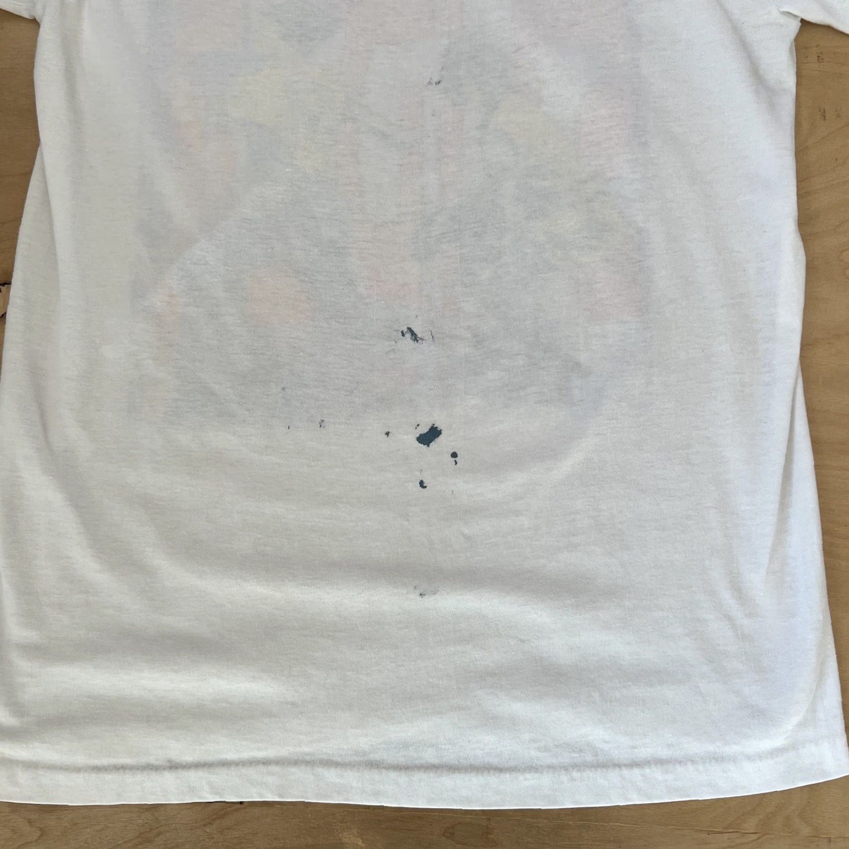 MLB VINTAGE Slider Pitch Shirt Mens M White 80s MLB Baseball Graphic Tee Size US M / EU 48-50 / 2 - 6 Thumbnail