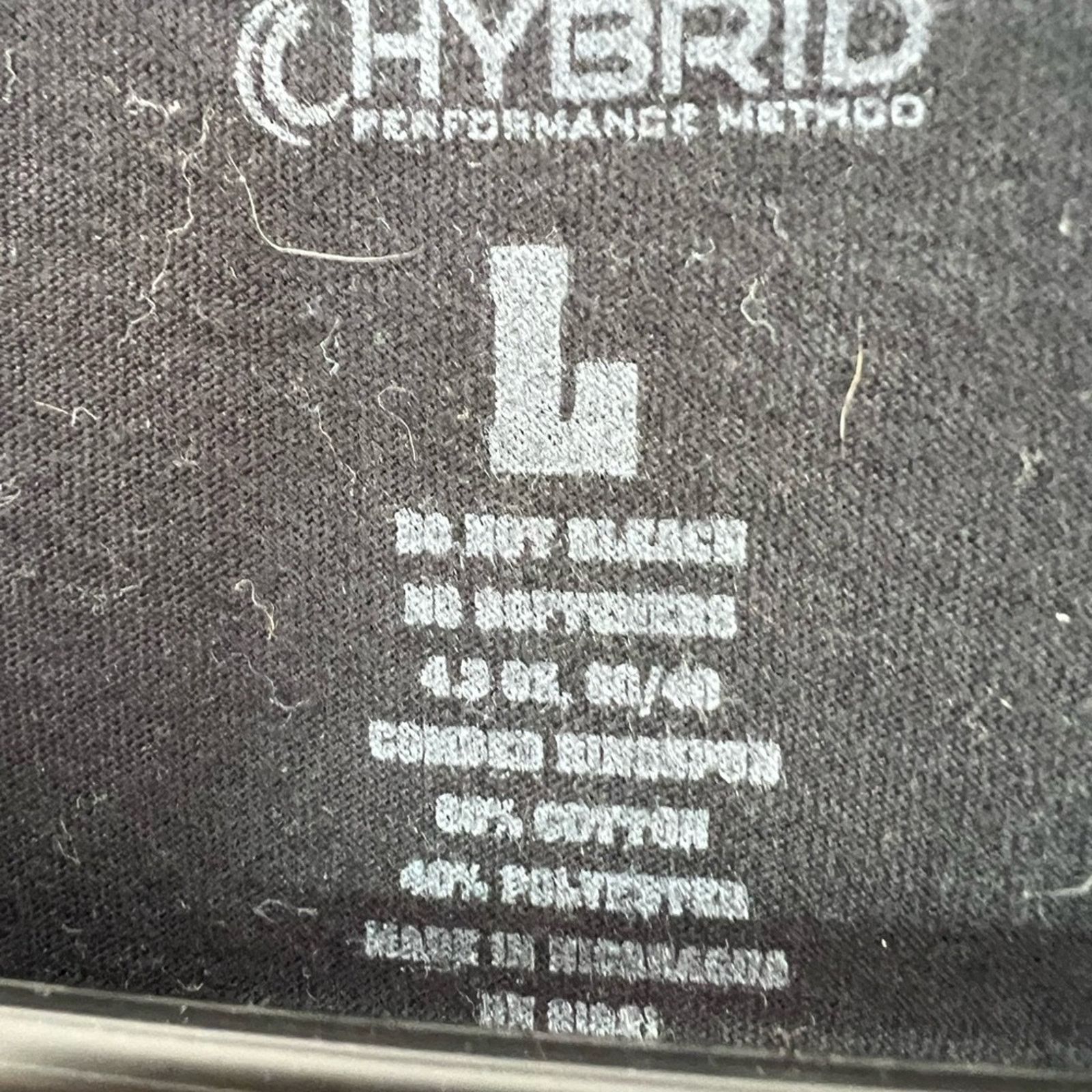 Gymshark Hybrid Apparel LARGE Shirt Barbell Club Powerlifting Size US L / EU 52-54 / 3 - 3 Thumbnail