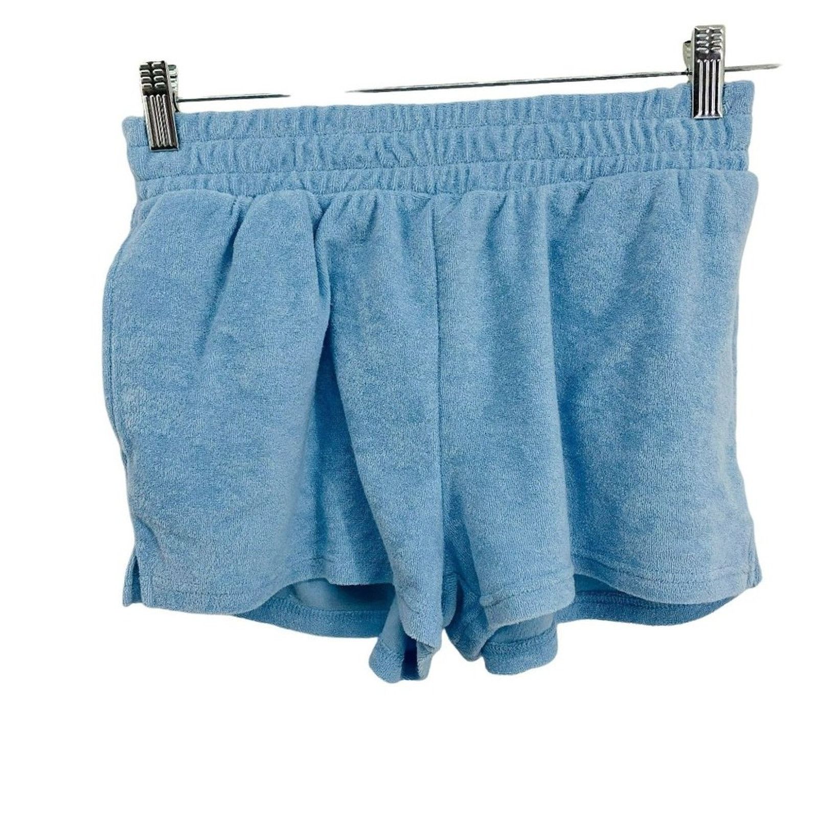 Forever 21 Forever 21 Pale Blue Terry Cloth Shorts Size Medium Size 28" / US 6 / IT 42 - 1 Thumbnail