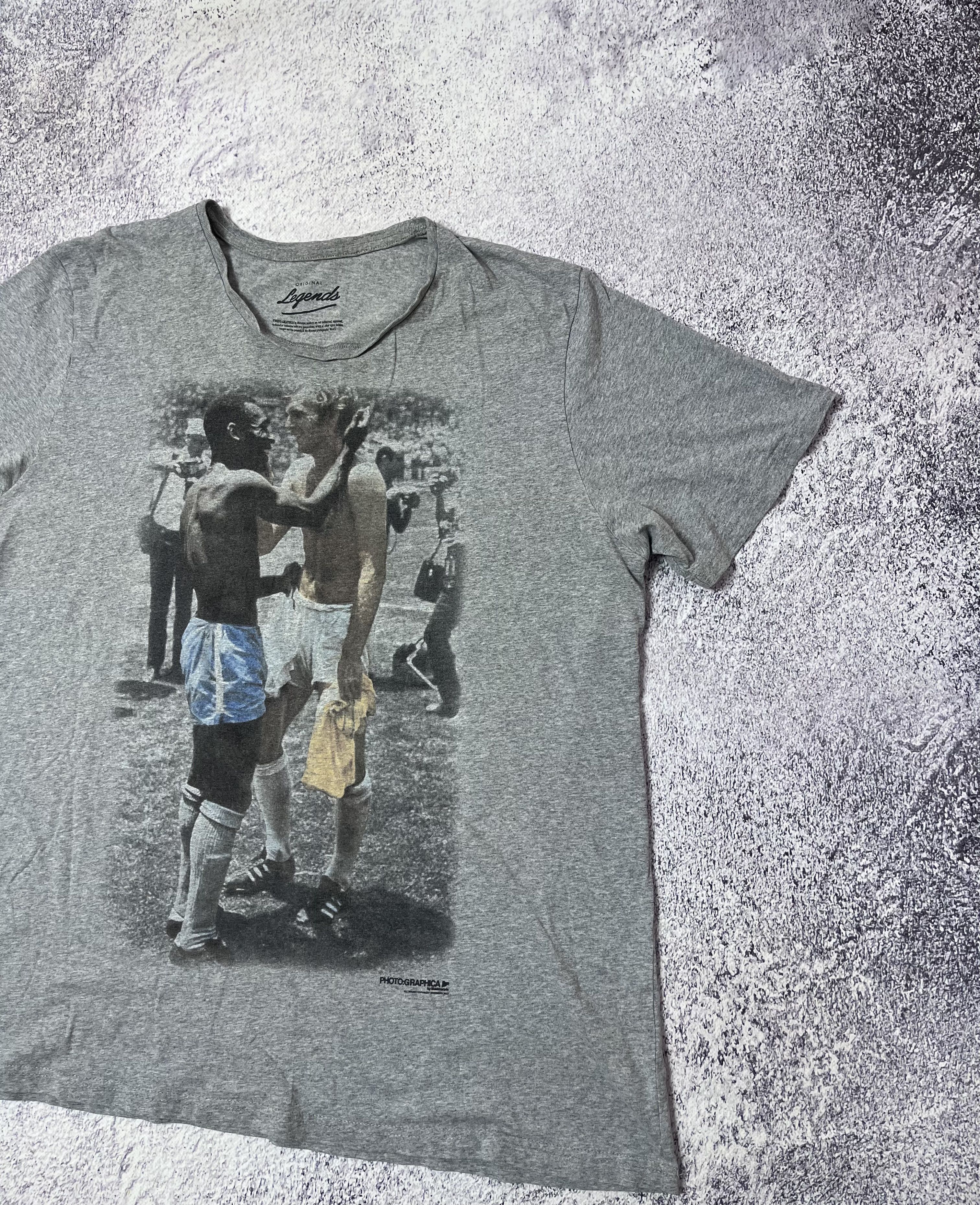 Japanese Brand VINTAGE MEN T-SHIRT RETRO PHOTO PELE SIZE XXL Size US XXL / EU 58 / 5 - 5 Thumbnail