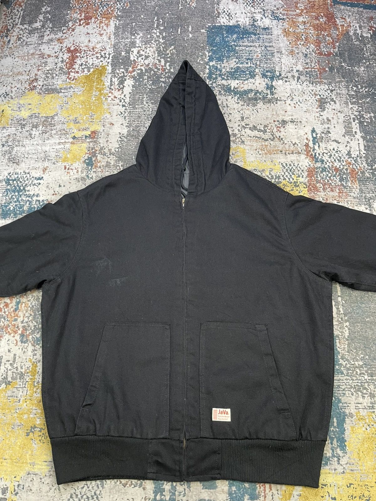 Japanese Brand Java Detroit Workwear Active Hooded Jacket Size US M / EU 48-50 / 2 - 6 Thumbnail