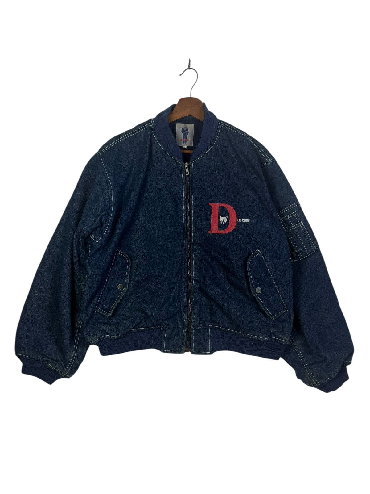 Isamu Katayama Backlash Isamu Katayama Derkuss Denim Varsity Size US XL / EU 56 / 4 - 3 Thumbnail