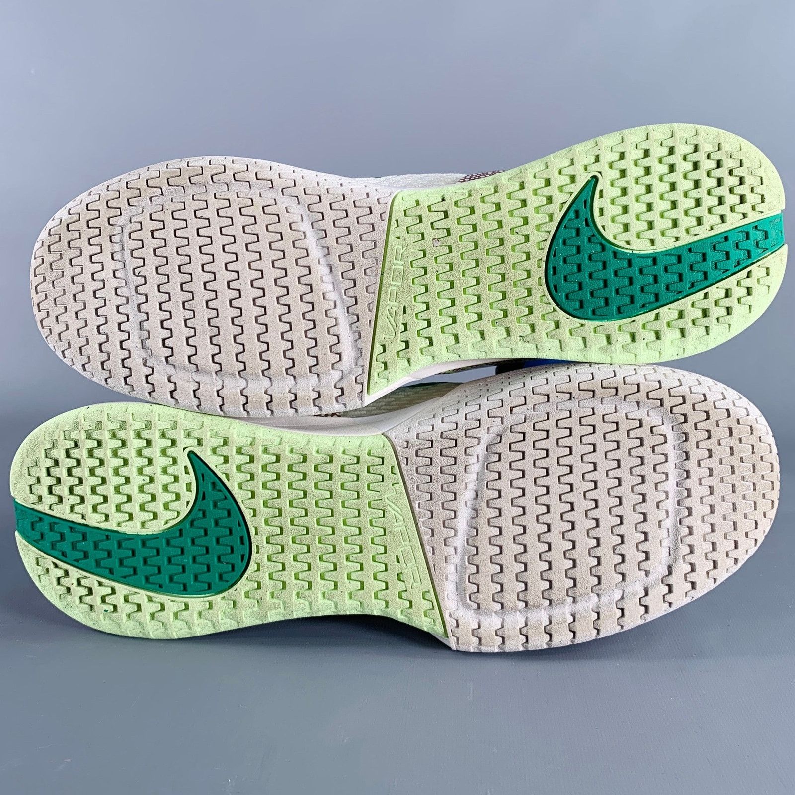 Nike 12 Australian Open Pack White Green Mesh Lace-Up Sneakers Size US 12 / EU 45 - 6 Thumbnail