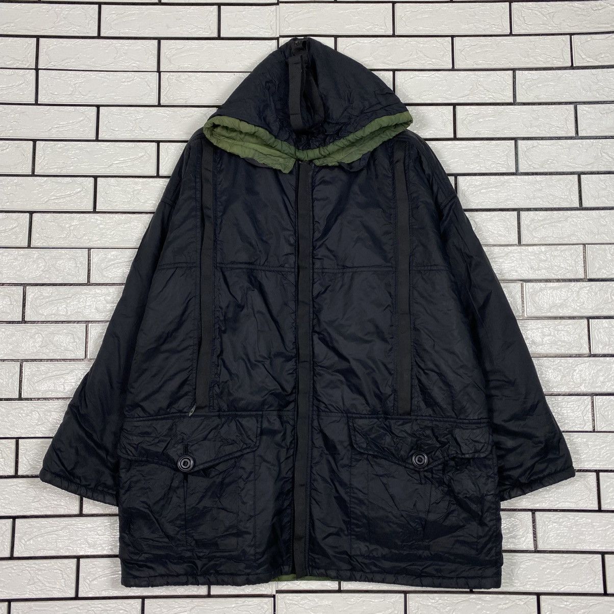 Issey Miyake Reversible Jacket Intermezzo Futuro Japanese Brand Size US M / EU 48-50 / 2 - 2 Thumbnail