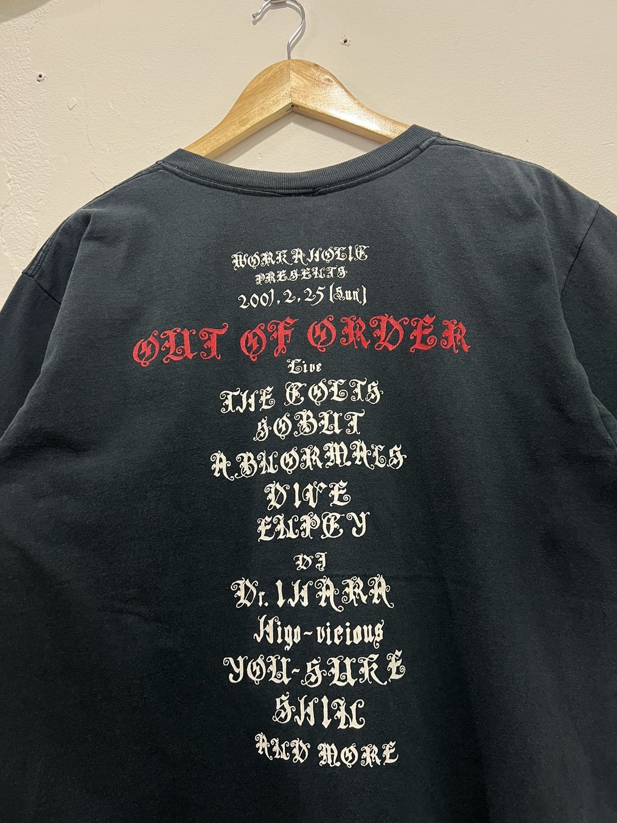 Band Tees × Vintage Vintage Out Of Order Band Tour Tshirt Size US L / EU 52-54 / 3 - 8 Thumbnail