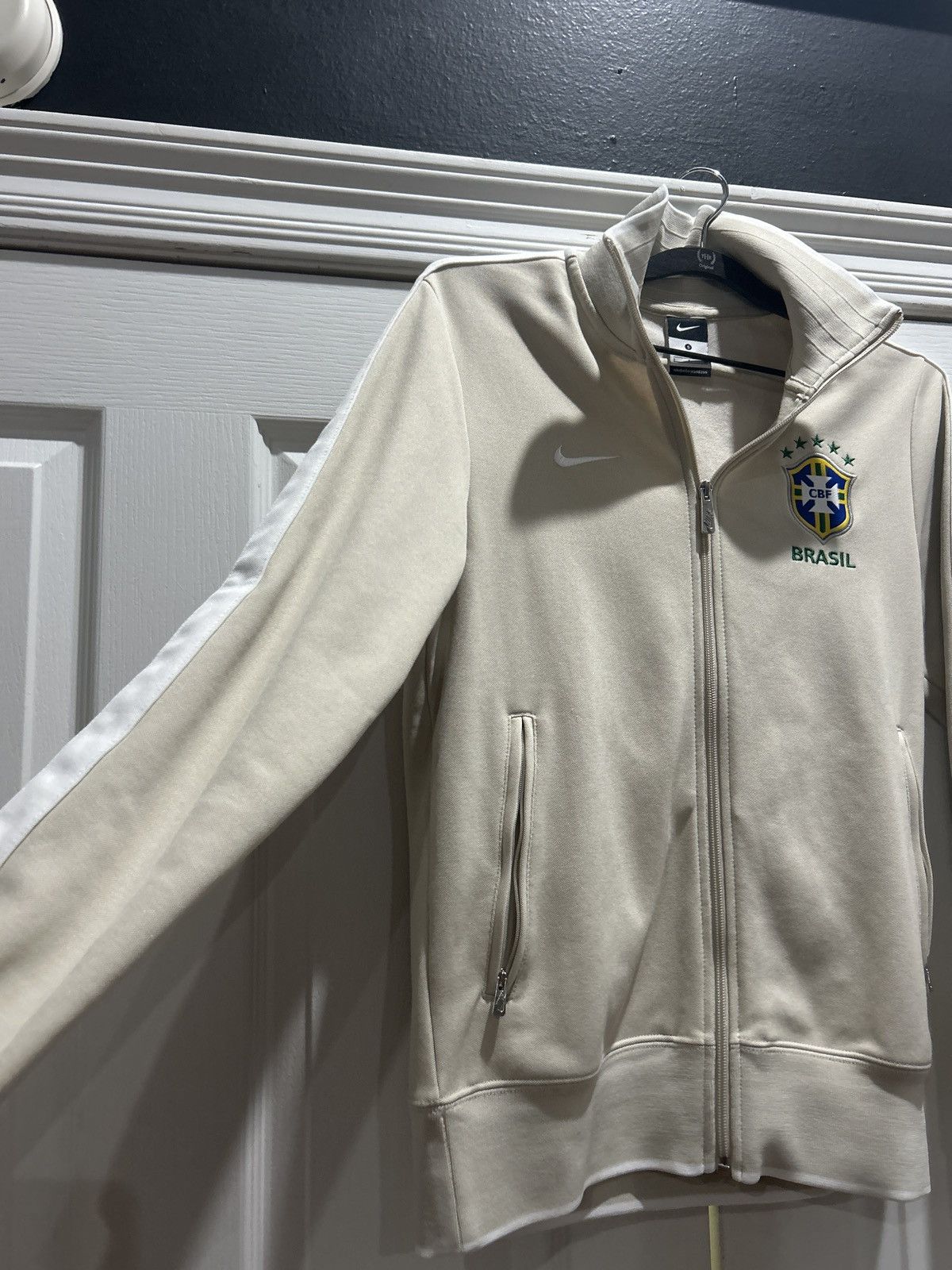 Nike Nike Brazil CBF Soccer Jacket Tracksuit Size US S / EU 44-46 / 1 - 4 Thumbnail