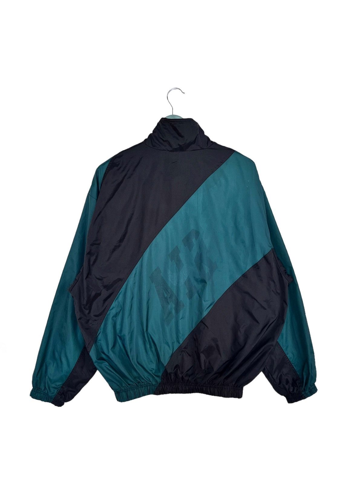 Nike Vintage 90s Nike Air Full Zip Windbreaker/Size L/Two Tones. Size US L / EU 52-54 / 3 - 2 Thumbnail