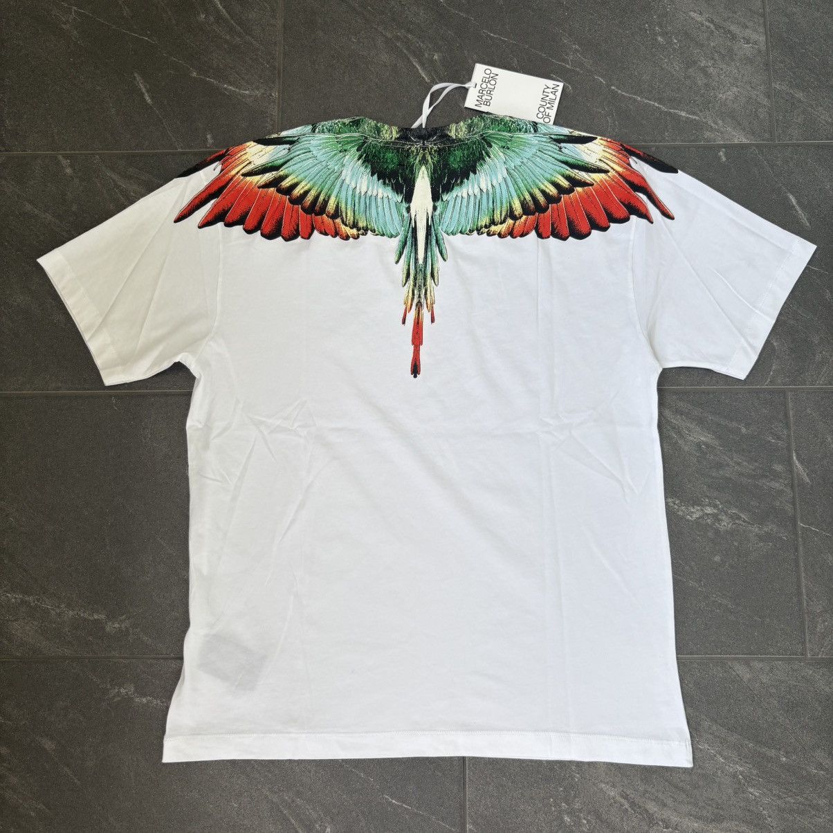 Marcelo Burlon Marcelo Burlon County of Milan Icon Wings basic t-shirt Size US L / EU 52-54 / 3 - 9 Thumbnail