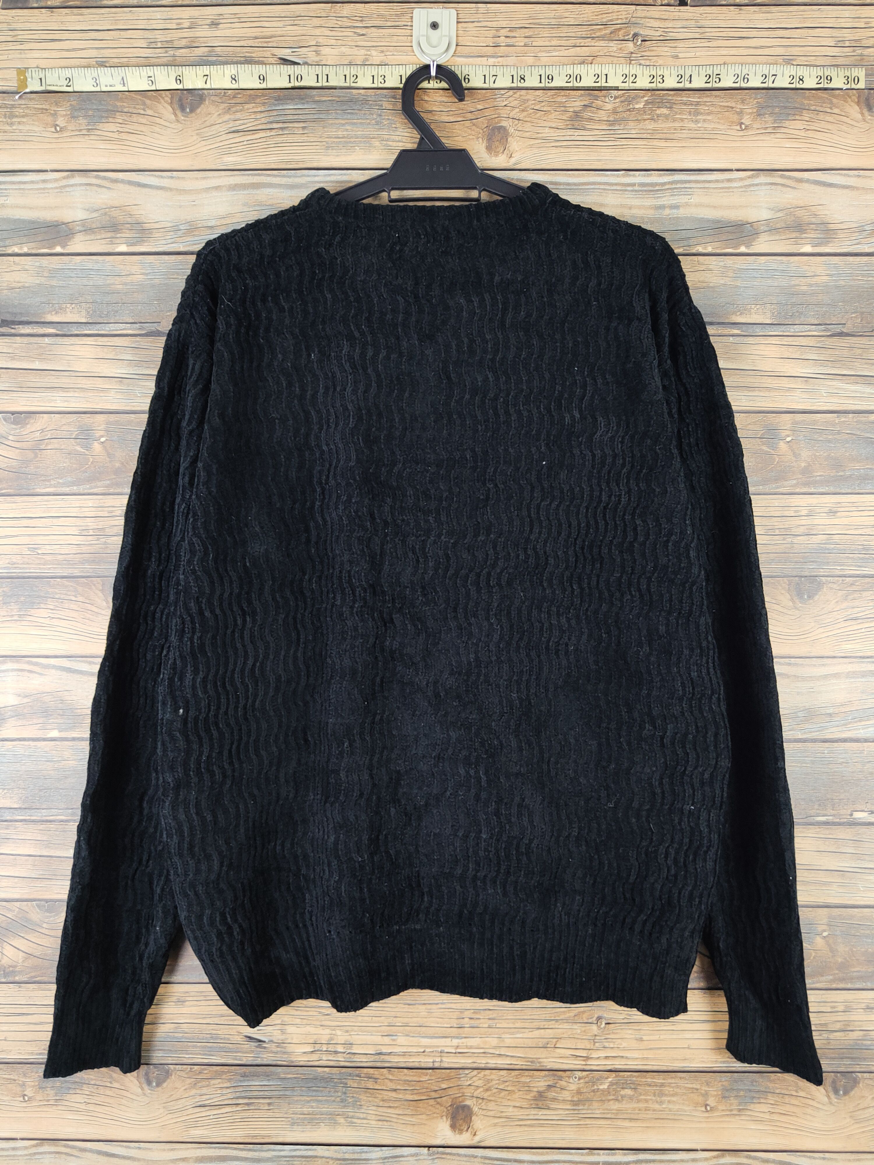 Vintage Commontage Black vintage Knitwear Sweatshirts #W2013 Size US L / EU 52-54 / 3 - 7 Thumbnail
