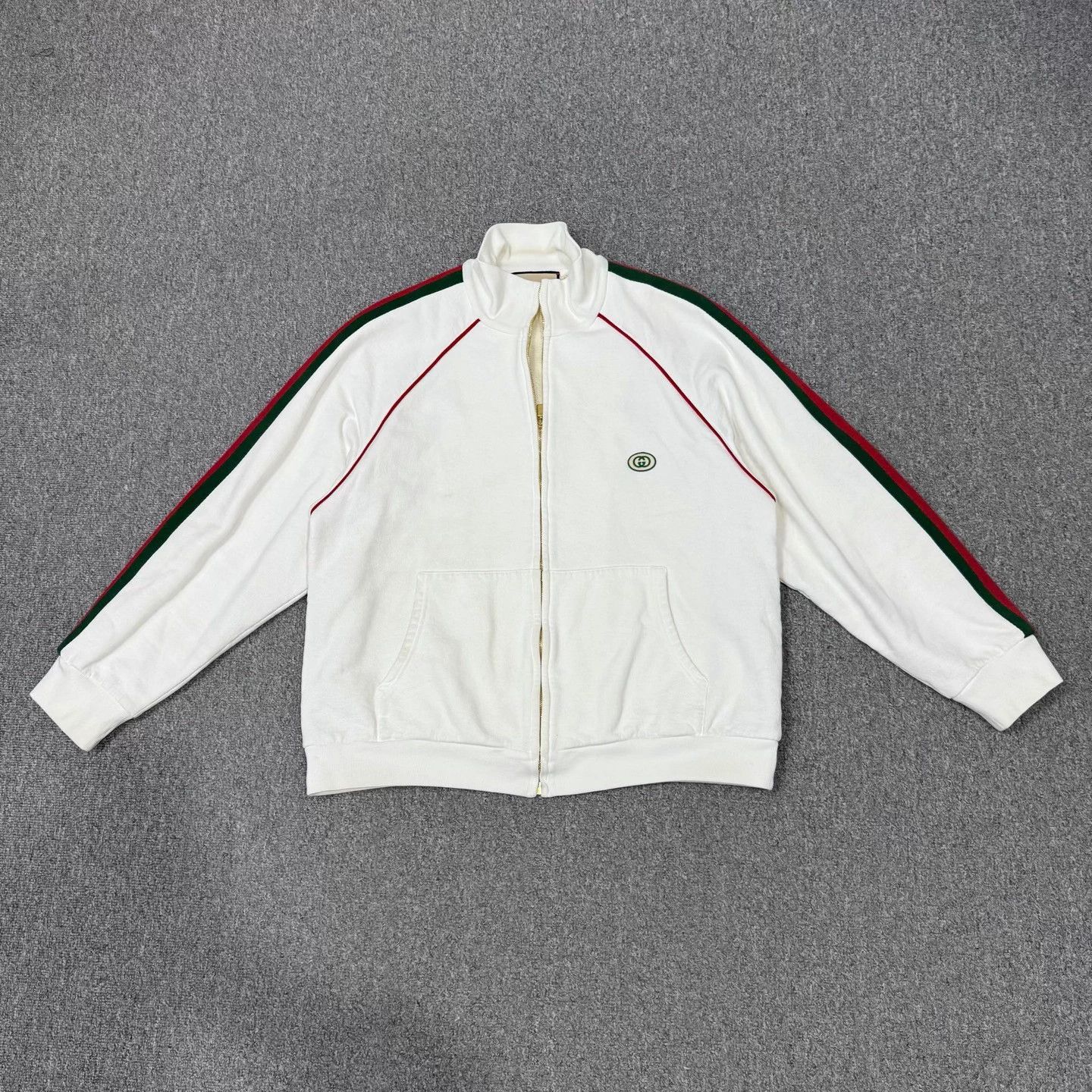 Gucci Gucci White School Uniform Jacket M 99 New Size M / US 6-8 / IT 42-44 - 1 Thumbnail