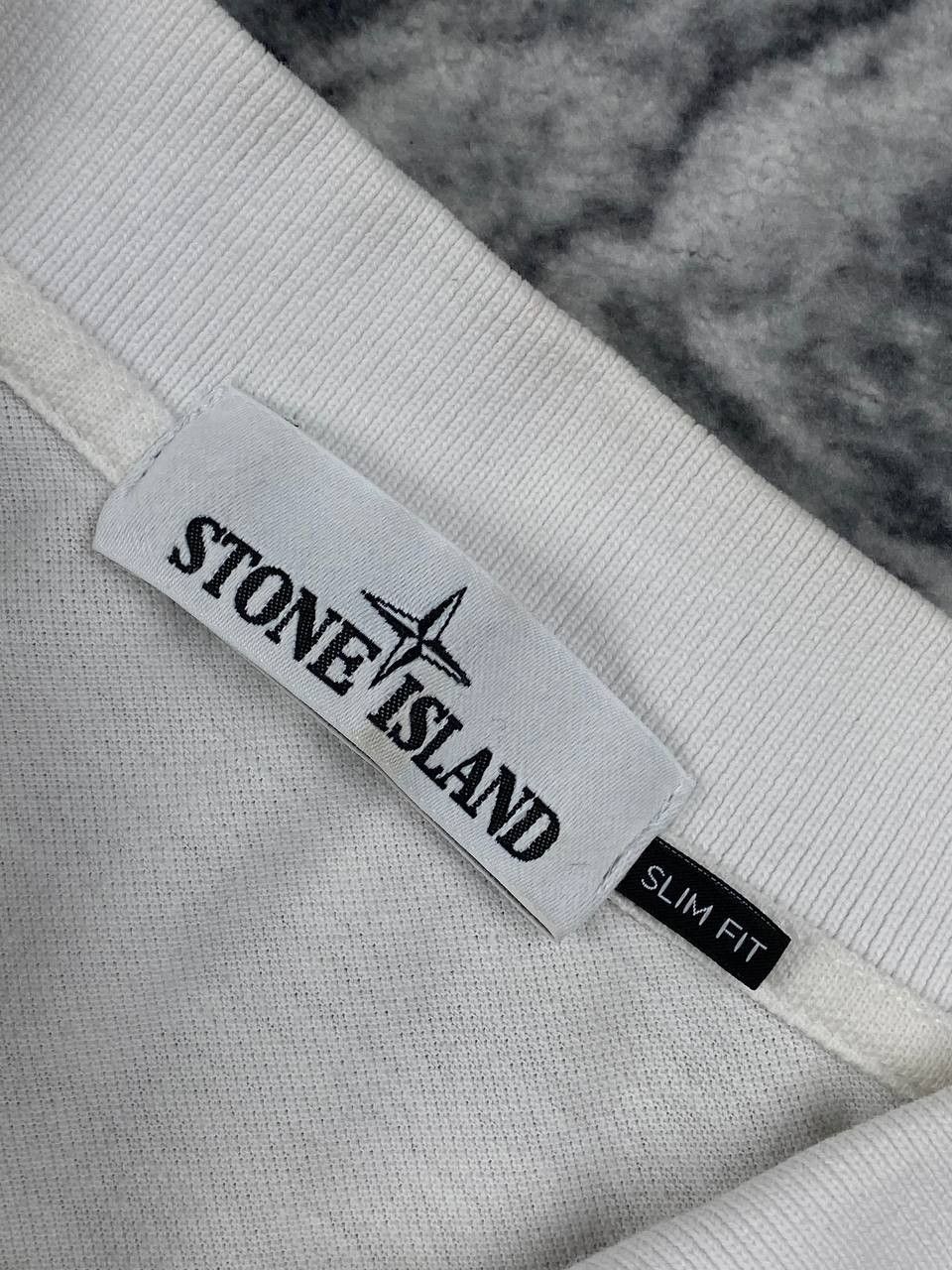 Stone Island Stone Island Polo Shirt Patch Program Men Size 2XL White Size US XXL / EU 58 / 5 - 6 Thumbnail