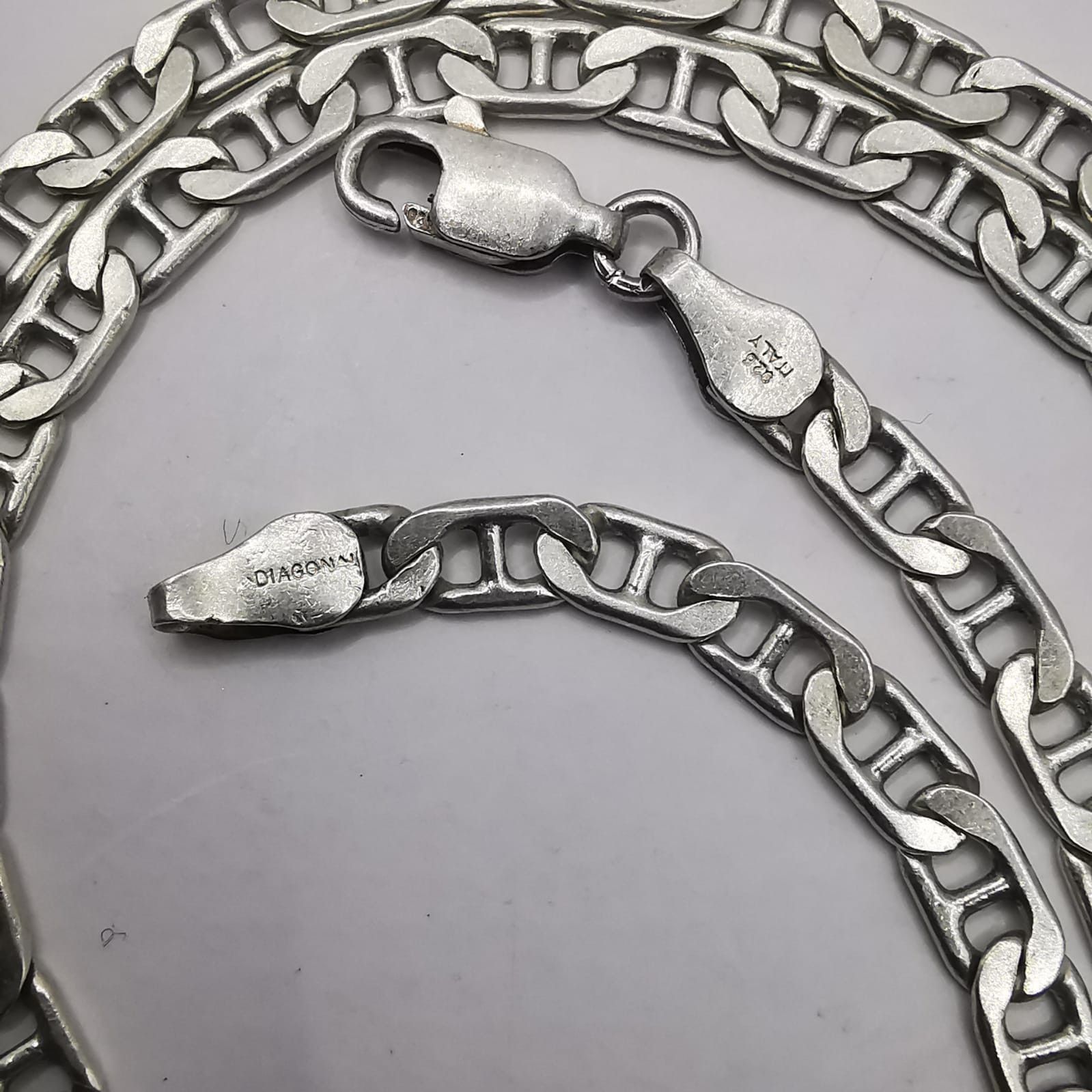 Jewelry × Sterling Silver Vintage Jewelry Chain, 925 Sterling Silver, Signed 14.17g Size ONE SIZE - 5 Thumbnail