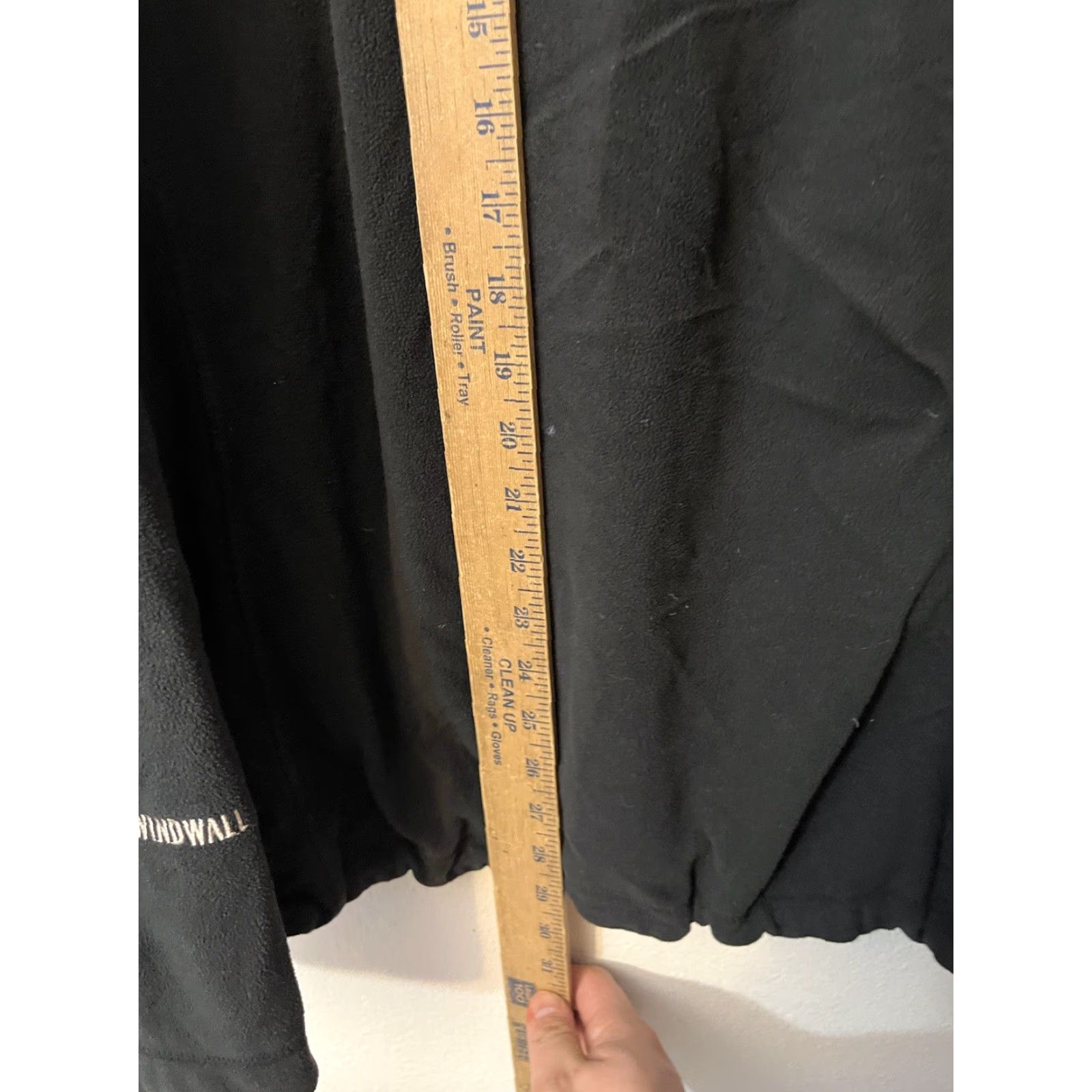 The North Face The North Face Windwall Fleece Jacket XL Black Outdoorsy Gorp Full Zip Pockets Men Windbreaker Zip Pockets Jacket Size US XL / EU 56 / 4 - 5 Thumbnail