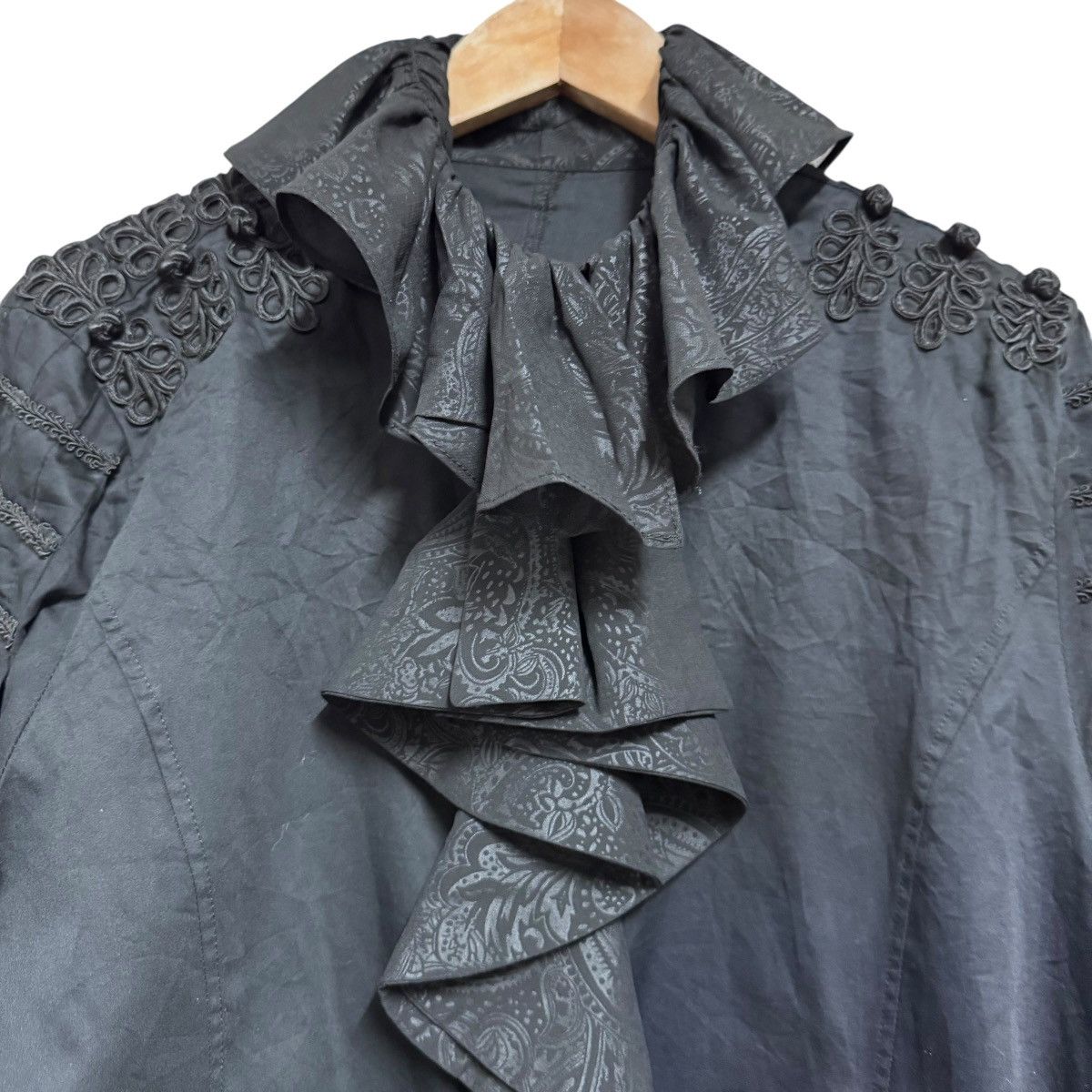Mari's Rock Punk Rave Ruffled Vampire Gothic Shirt Size US M / EU 48-50 / 2 - 12 Thumbnail