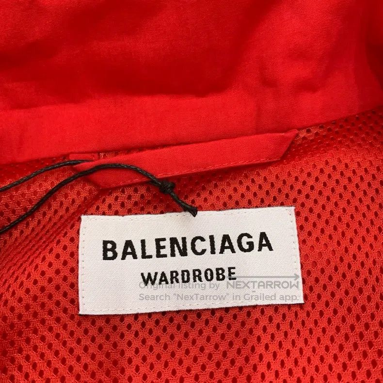 Balenciaga Balenciaga Red double hook windbreaker Size XS / US 0-2 / IT 36-38 - 8 Thumbnail