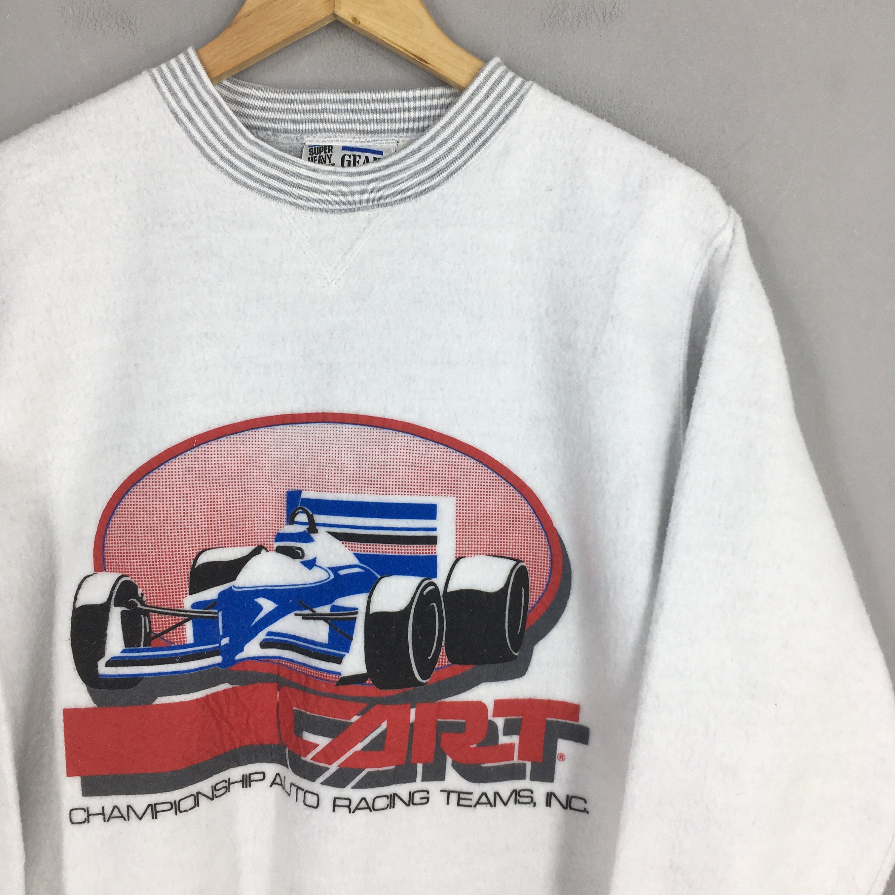 Vintage Vintage 80s Championship Racing Formula 1 Sweatshirt Small Size US S / EU 44-46 / 1 - 2 Thumbnail