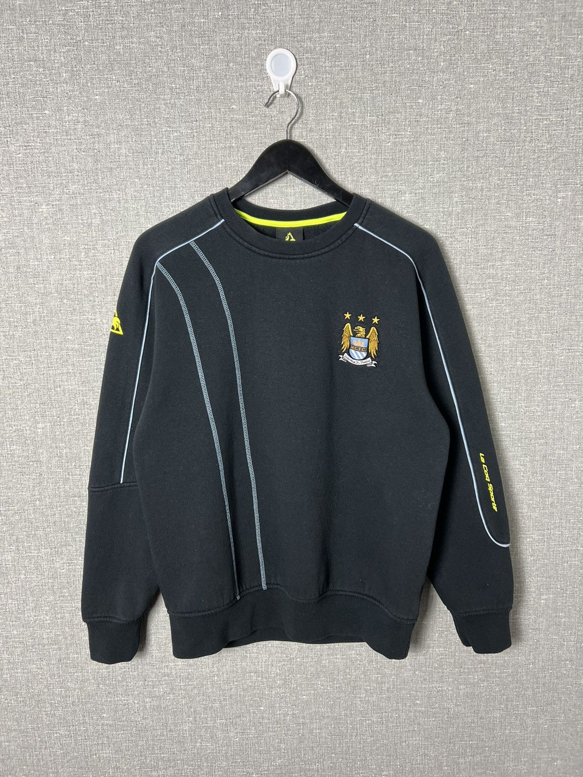 Soccer Jersey Sportswear Vintage Vintage Manchester City Le Coq Sportif Football Sweatshirt Grailed