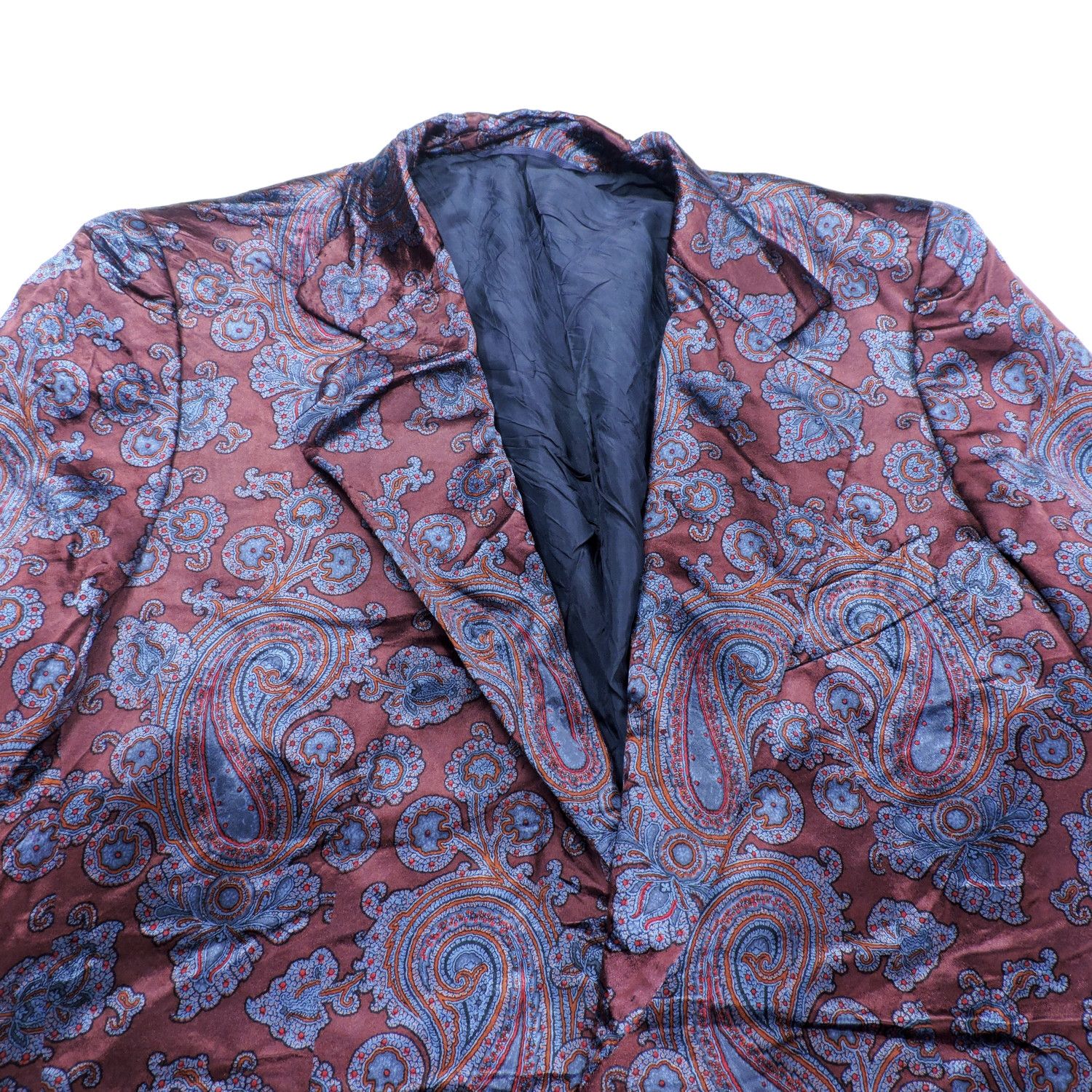 Francesco Smalto FRANCESCO SMALTO SHINY PAISLEY SUITS BLAZER Size 50R - 11 Thumbnail