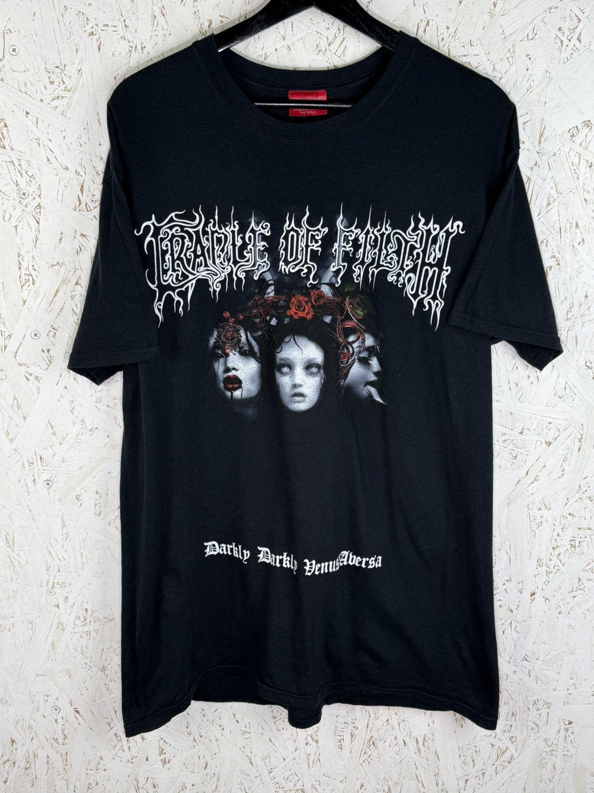 Band Tees Cradle Of Filth Venus Aversa Fan Club Limited T-Shirt ~L Size US L / EU 52-54 / 3 - 1 Thumbnail