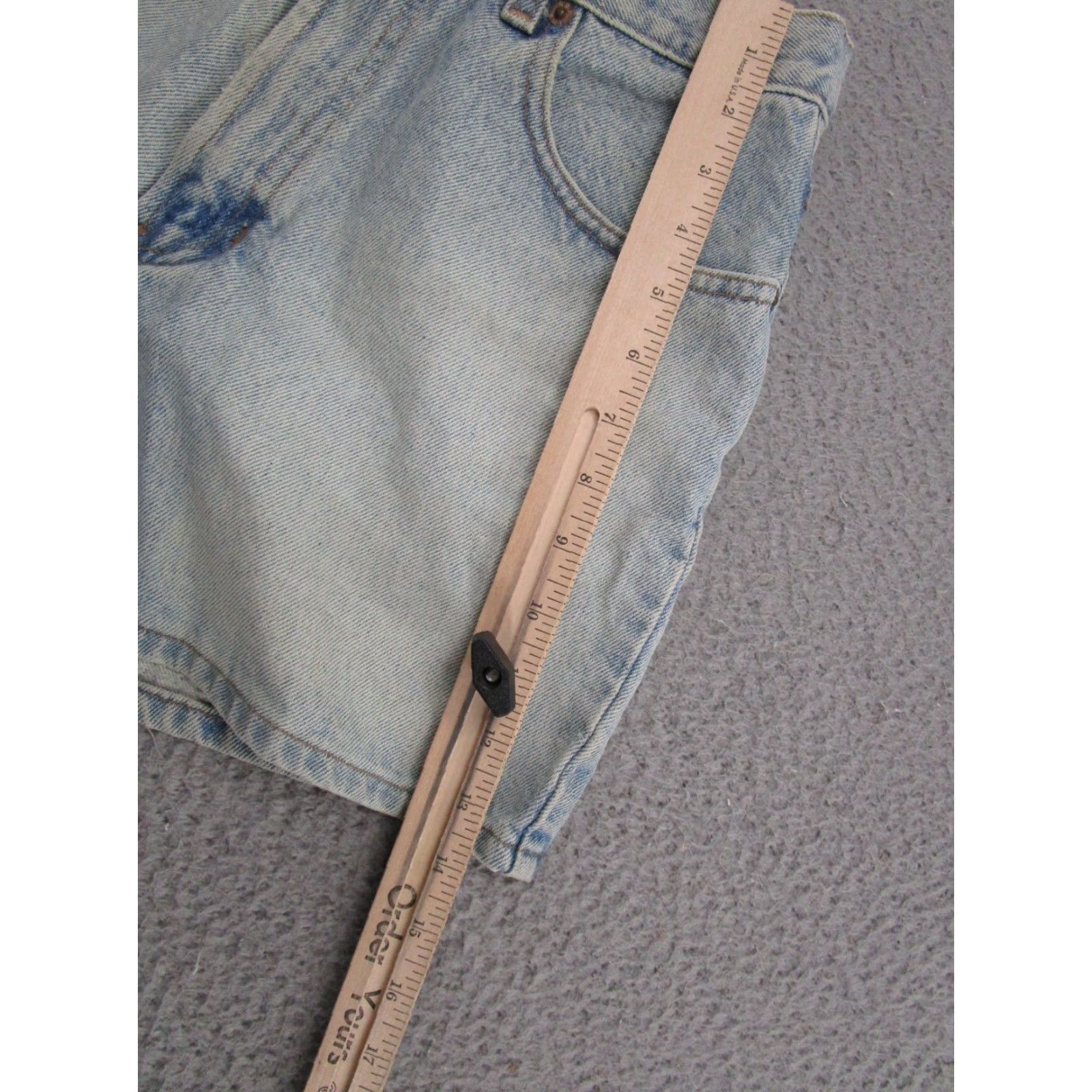 Gap VINTAGE Gap Denim Blue 90s Classic Fit Mom Shorts Women's Size 10 Jeans 5-Pocket Womens Boys Girls Mens Size 32" / US 10 / IT 46 - 5 Thumbnail
