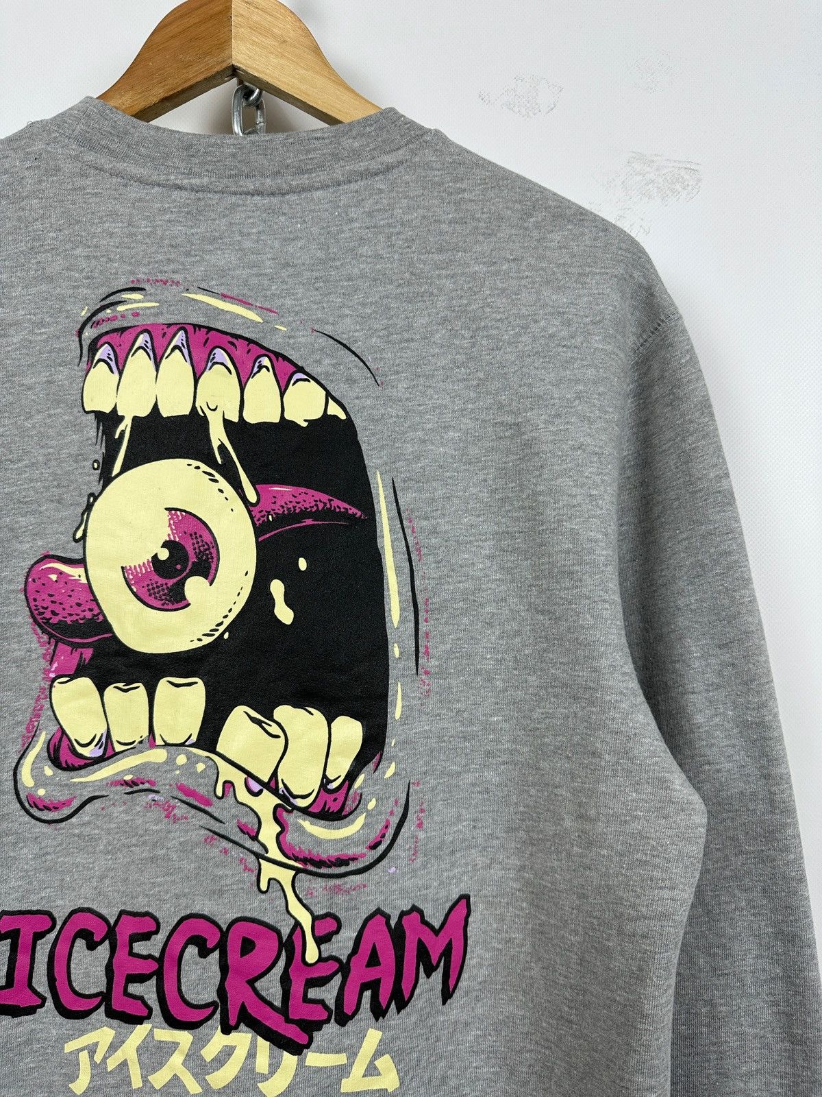 Icecream Ice Cream By Billionaire Boys Club Grey Sweatshirt Size US M / EU 48-50 / 2 - 11 Thumbnail