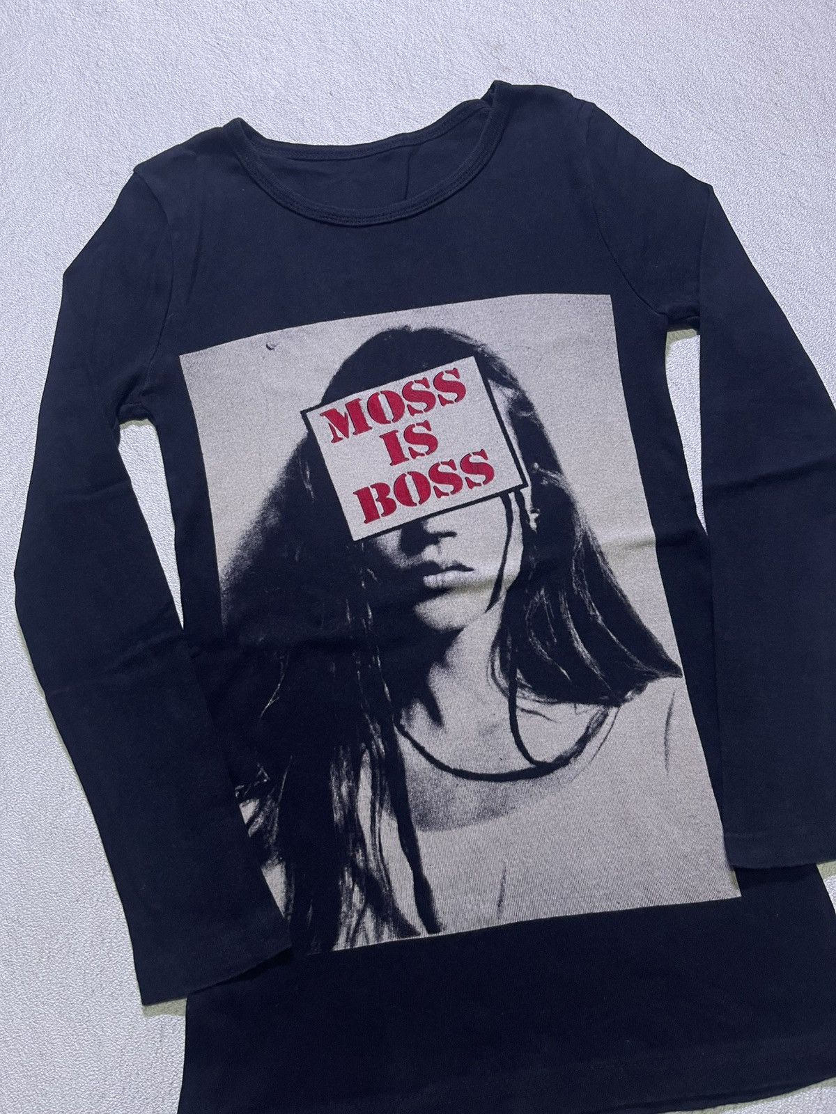 Japanese Brand VINTAGE Y2K long sleeve tshirt women's Size S / US 4 / IT 40 - 2 Thumbnail