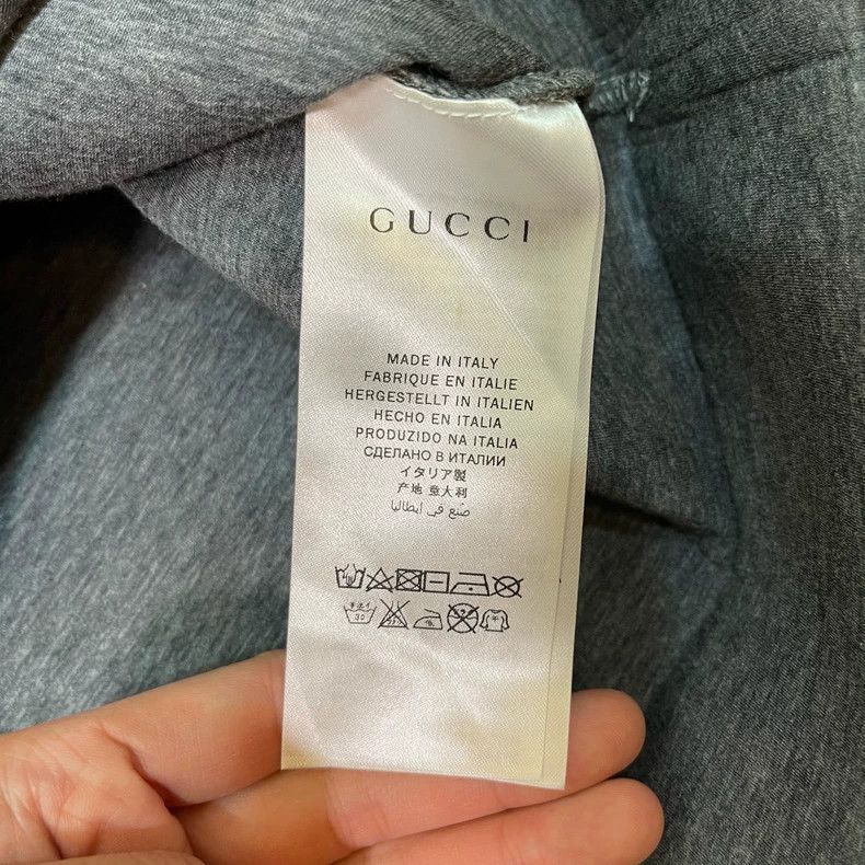 Gucci Gucci Cat's head big logo space cotton sweatshirt 2501-Next Size US S / EU 44-46 / 1 - 7 Thumbnail