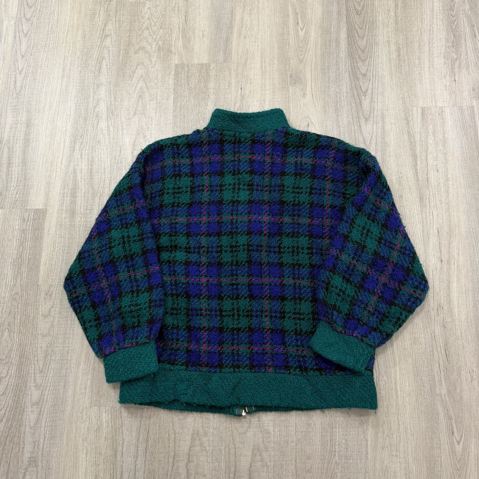 Vintage Vintage Boyne Valley Weaver Wool Sweater Jacket Large Size L / US 10 / IT 46 - 8 Thumbnail