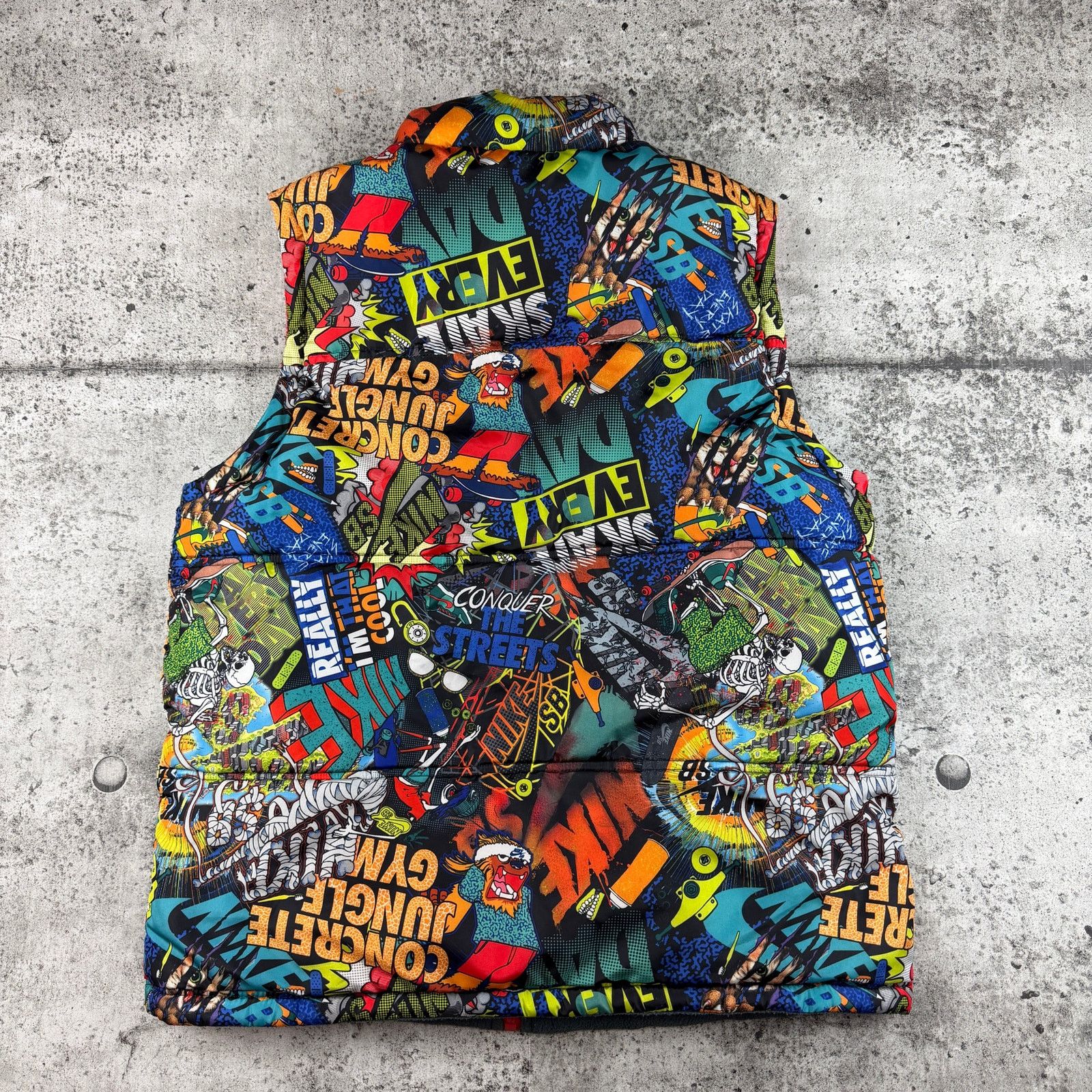 Nike Nike SB Puffer Vest Reversible Size Medium Y2K Skate Gear Size US M / EU 48-50 / 2 - 3 Thumbnail