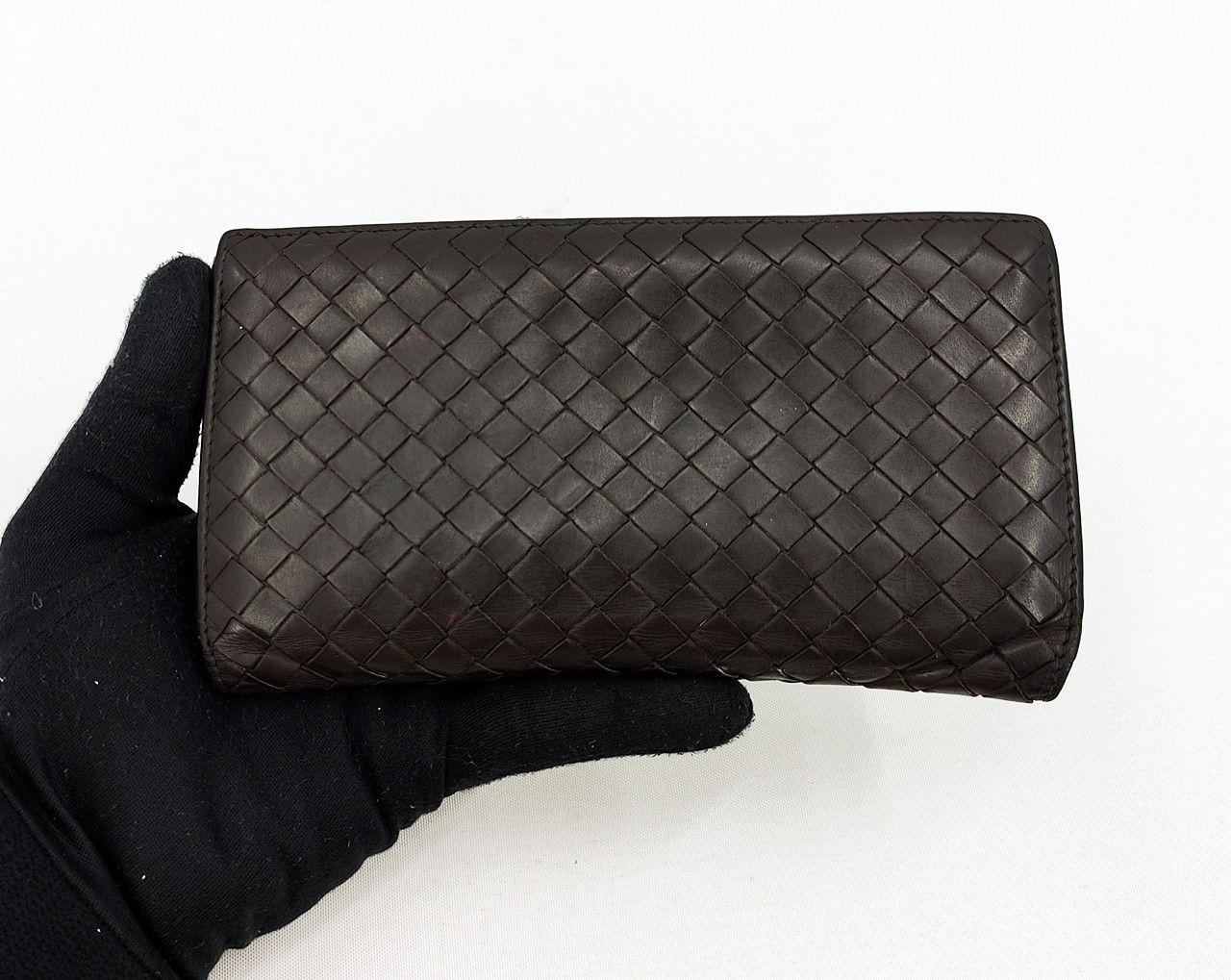 Bottega Veneta BOTTEGA VENETA vintage intrecciato woven long wallet A100 Size ONE SIZE - 10 Thumbnail