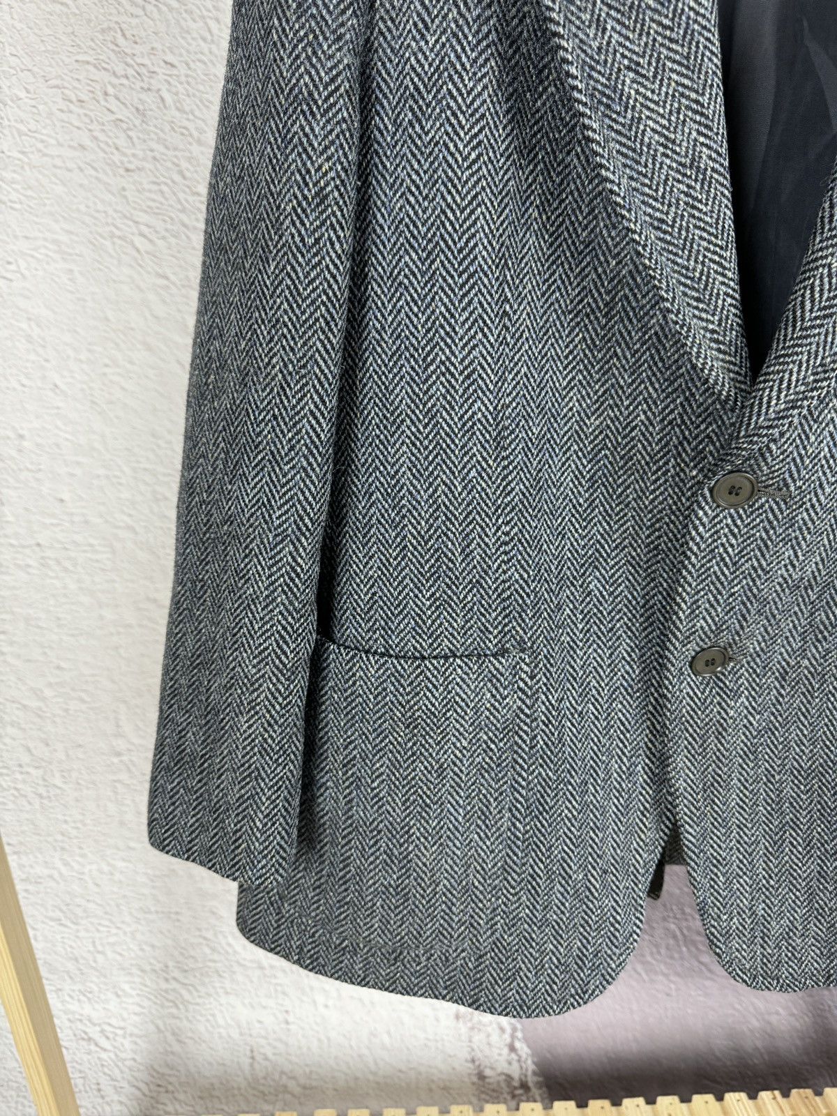 Harris Tweed Harris Tweed vintage 2 button blazer sport coat size 26 Size 42R - 5 Thumbnail