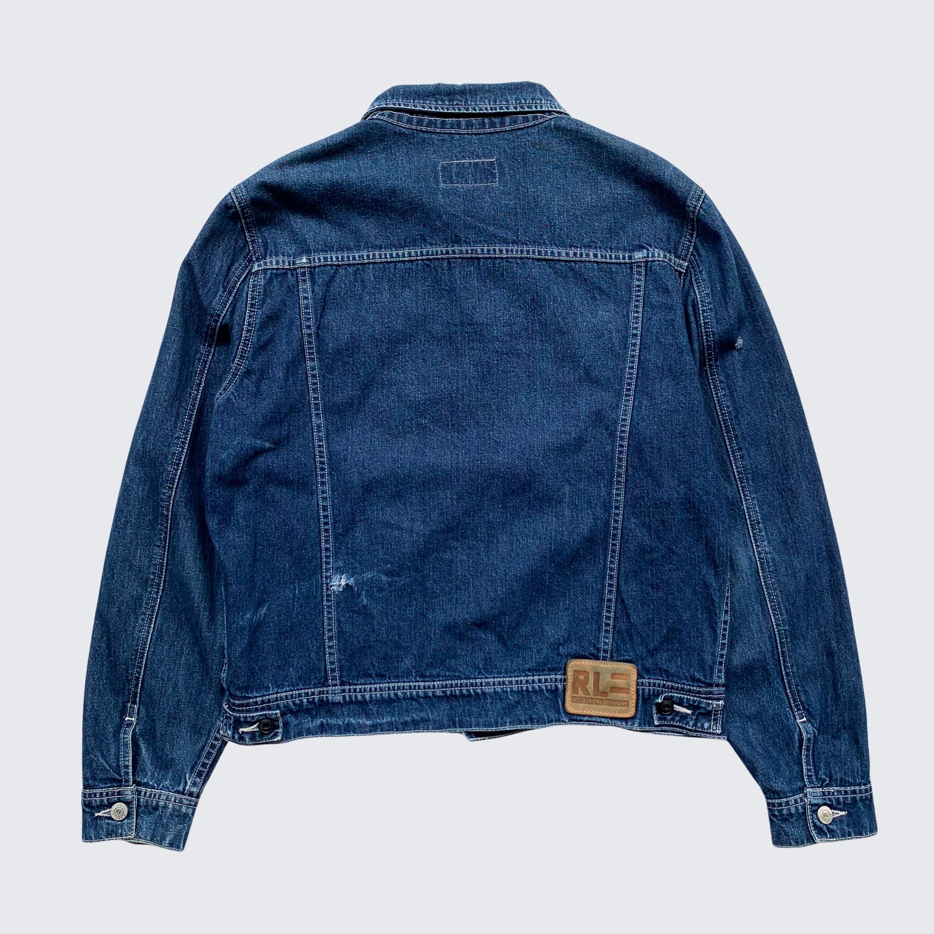 Polo Ralph Lauren Vintage Polo Ralph Lauren Repro Lee Trucker Denim Jacket Size US M / EU 48-50 / 2 - 7 Thumbnail