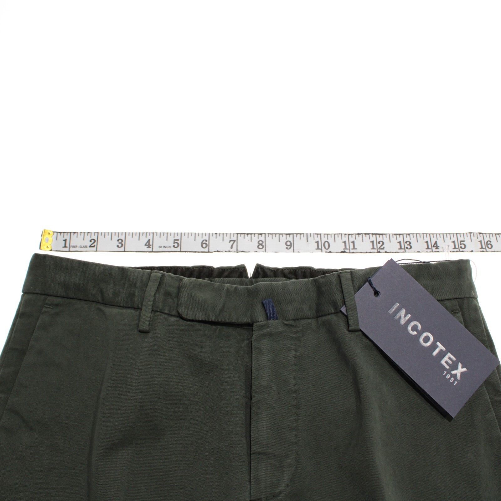 Incotex INCOTEX New with tags Chino Size 30 US In Green Size US 30 / EU 46 - 4 Thumbnail