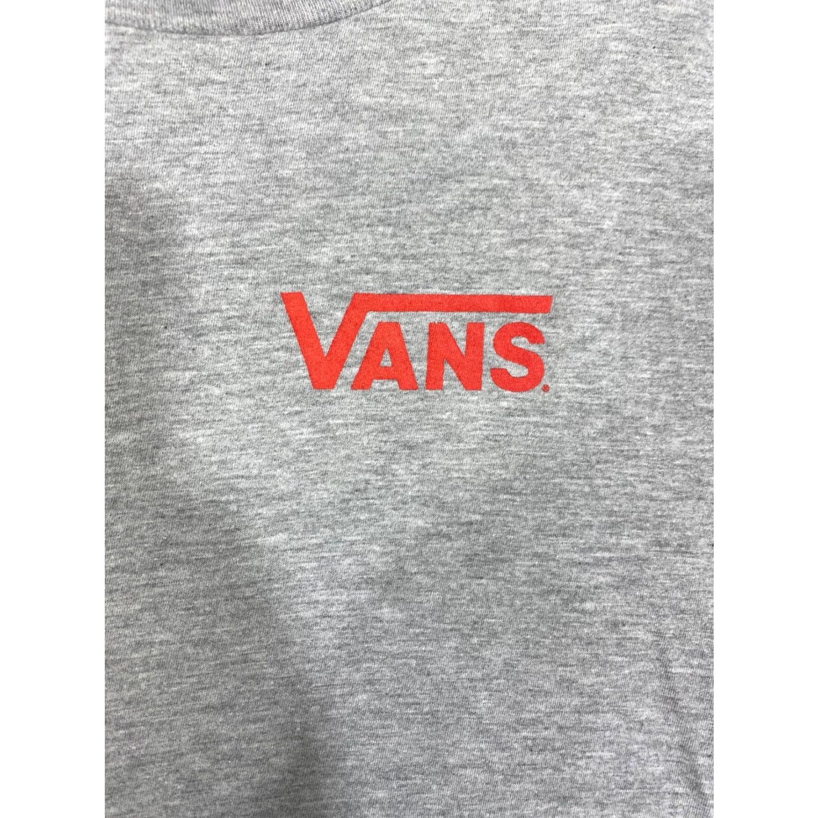 Vans VANS Off The Wall Gray Men's T-Shirt S Small Size Regular Crew Neck Short Sleeve California Logo Vintage No Size US S / EU 44-46 / 1 - 4 Thumbnail