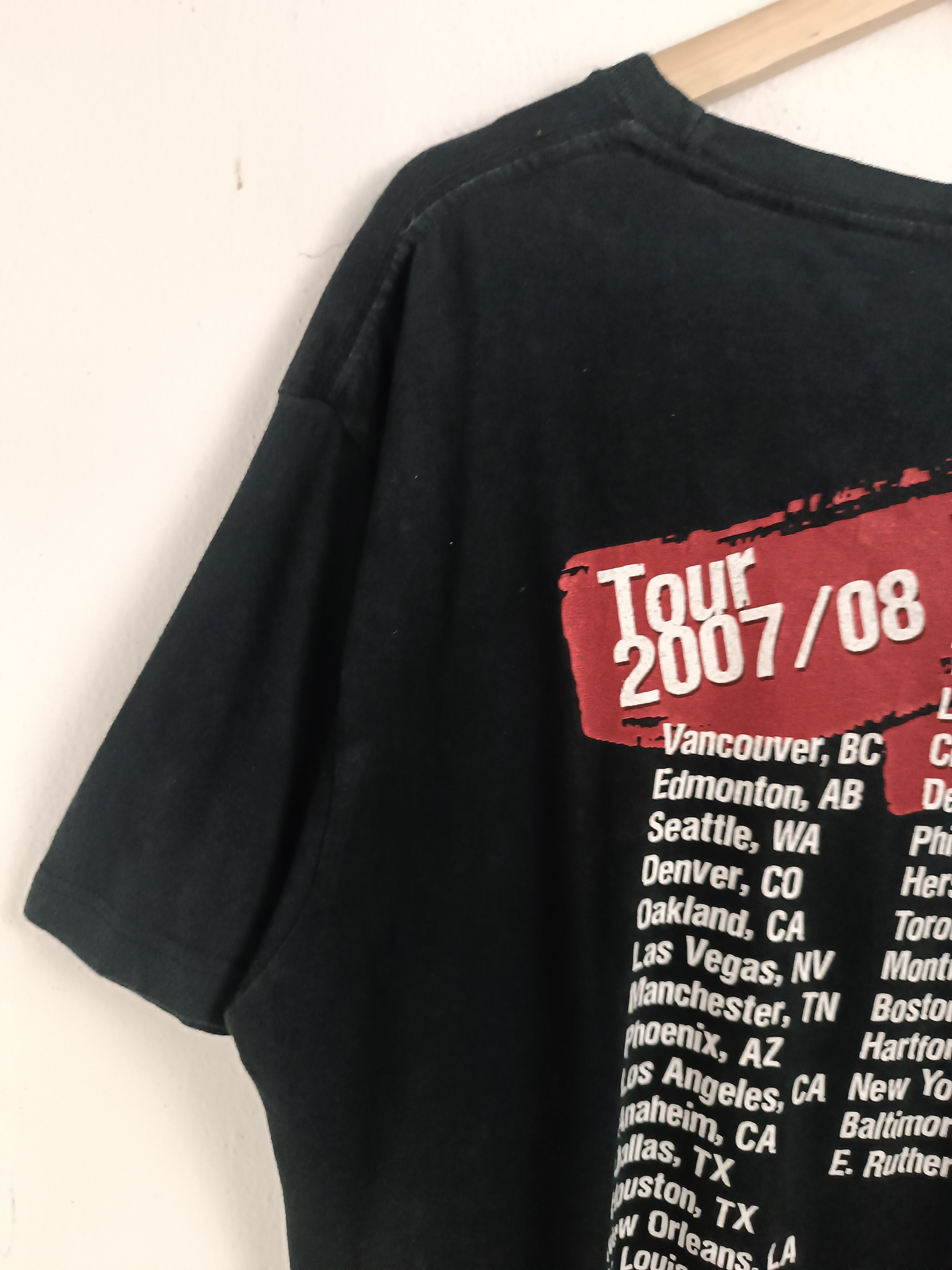 Band Tees VINTAGE 2007 THE POLICE US TOUR TEE sting U2 duran clash Size US L / EU 52-54 / 3 - 12 Thumbnail