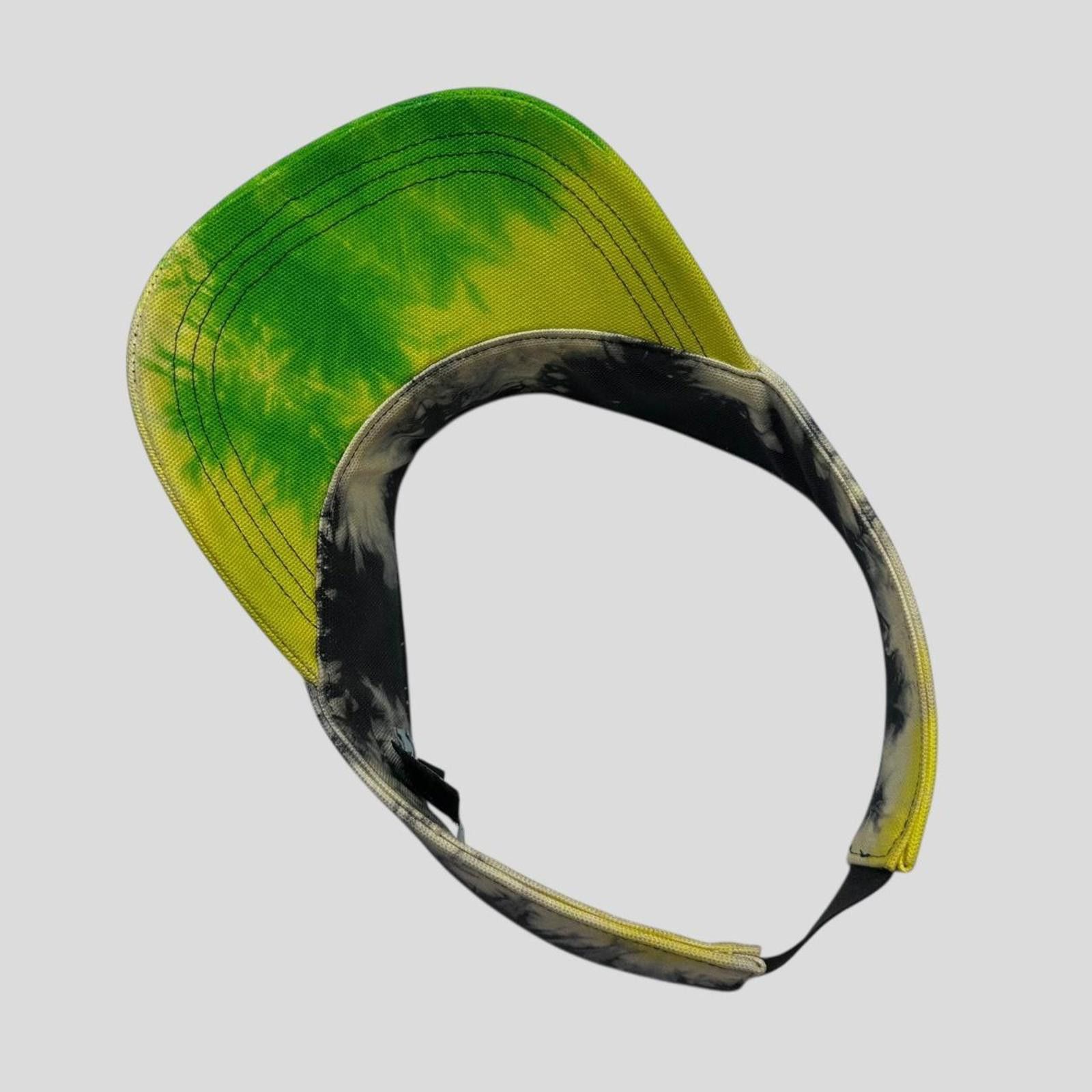 Prada Prada Milano Tie-Dye Triangle Logo Visor Cap - M Size ONE SIZE - 5 Thumbnail