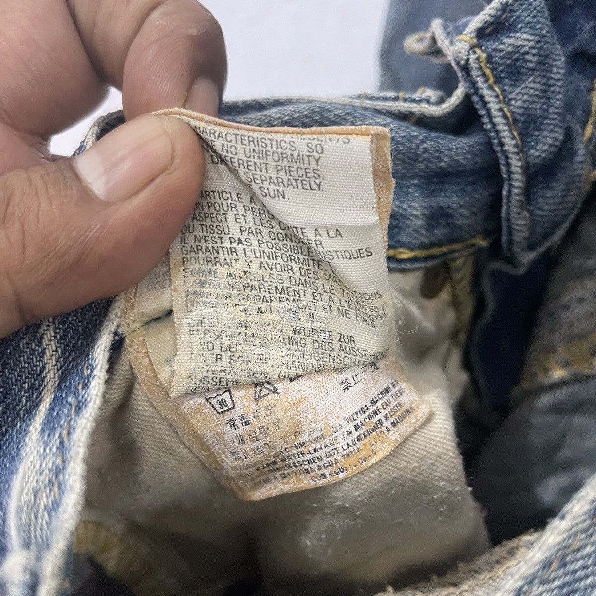 Japanese Brand Vintage Replay Japan Denim Jeans Size 30" / US 8 / IT 44 - 6 Thumbnail