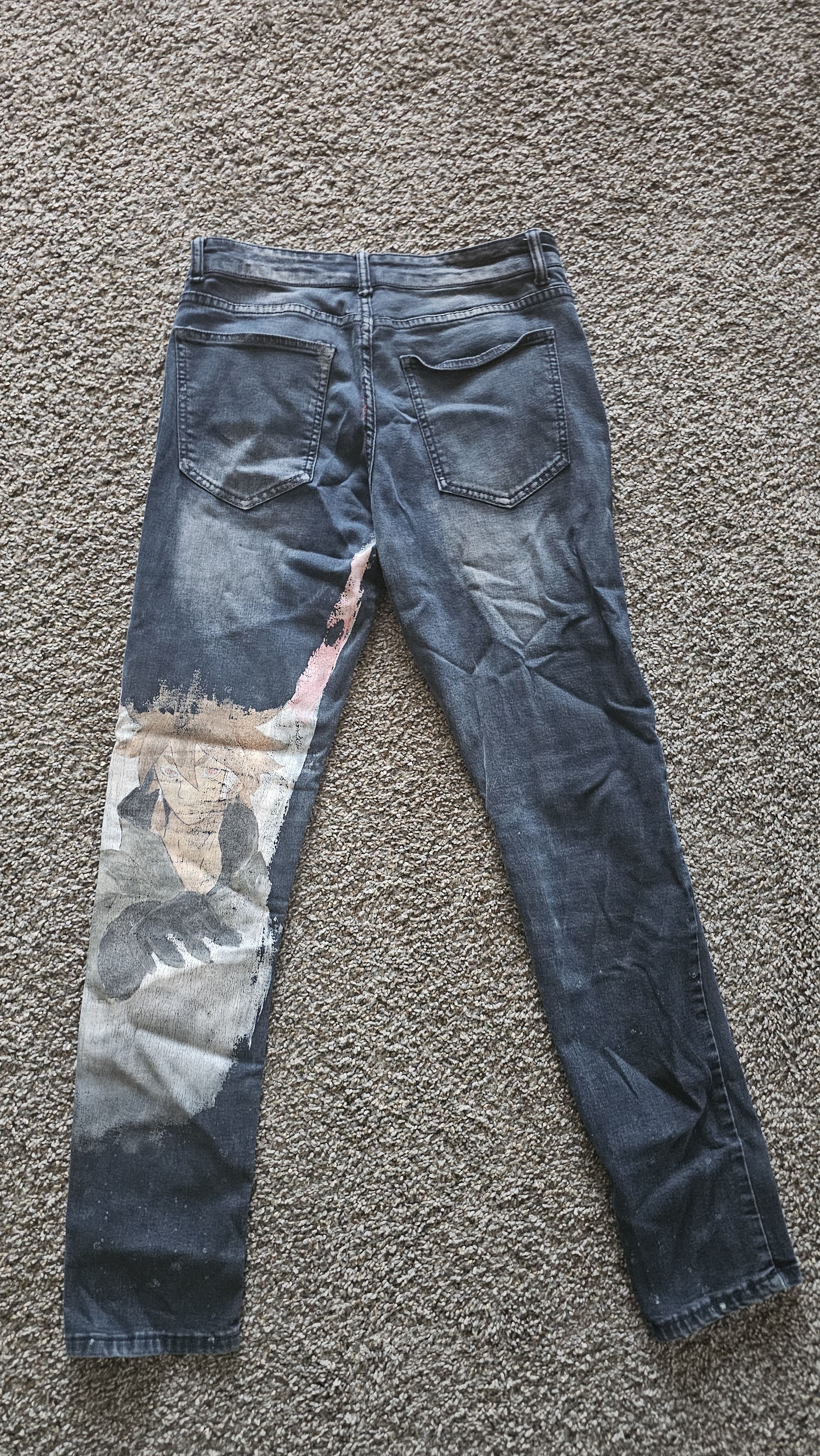 Other Encrypted Anime Jeans Size US 30 / EU 46 - 1 Thumbnail