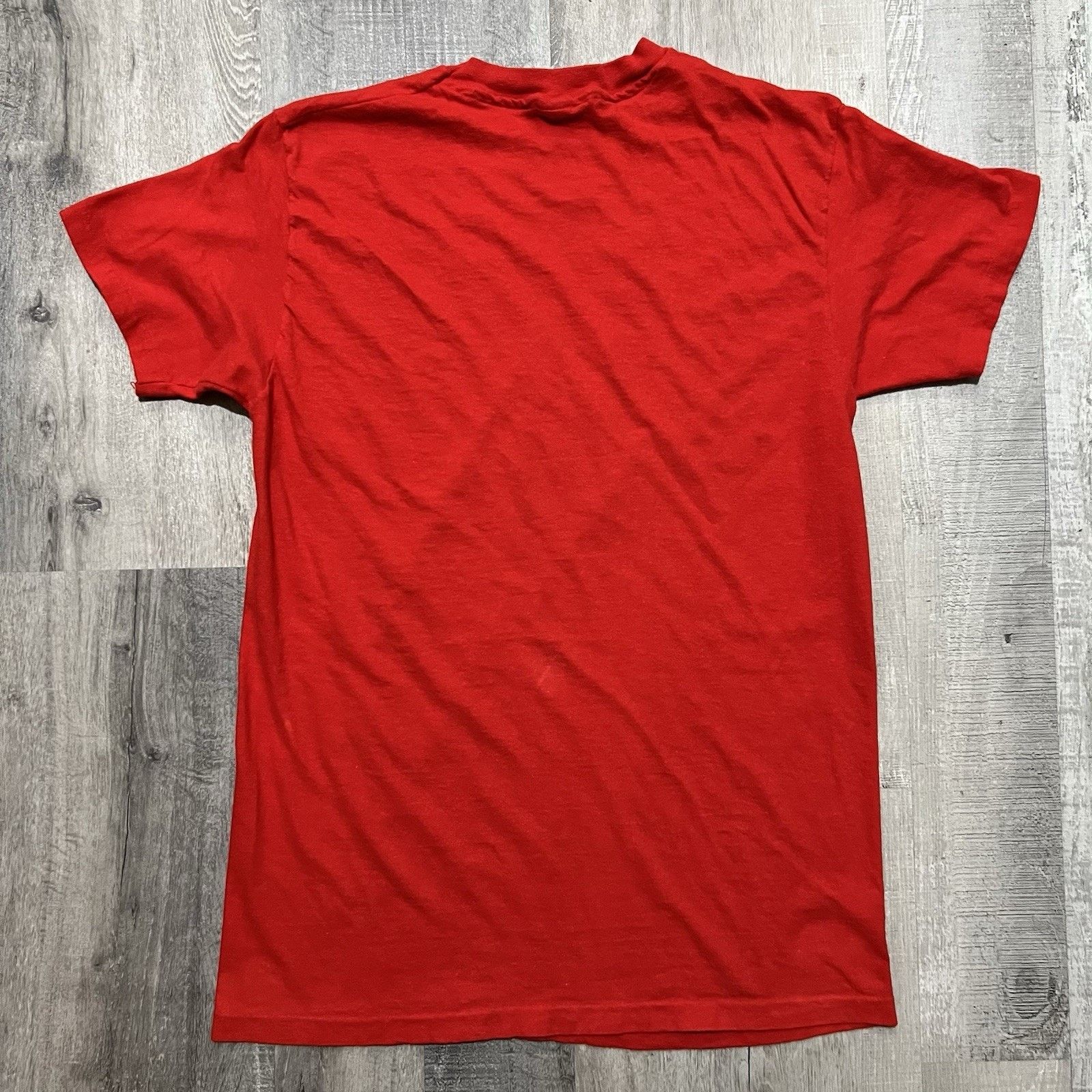 Hanes VTG 1970s Light Bulb Hanes T Shirt Red True Vintage Idea Size US L / EU 52-54 / 3 - 3 Thumbnail