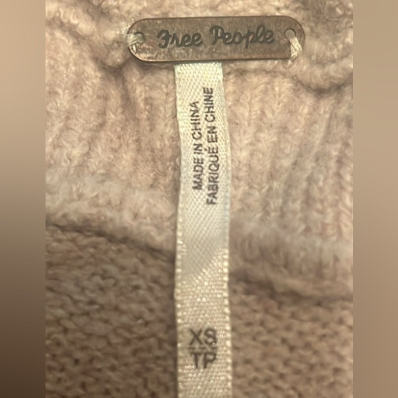 Free People Free People Sloane Hooded wrap cardigan, size XS Size XS / US 0-2 / IT 36-38 - 3 Thumbnail